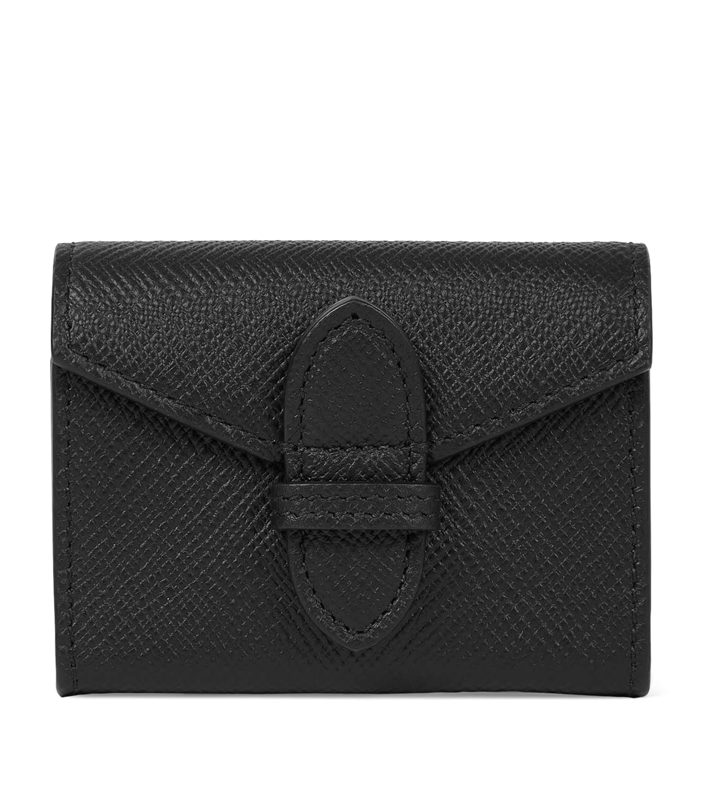 Leather Single Playing Card Case BLACK Image 1