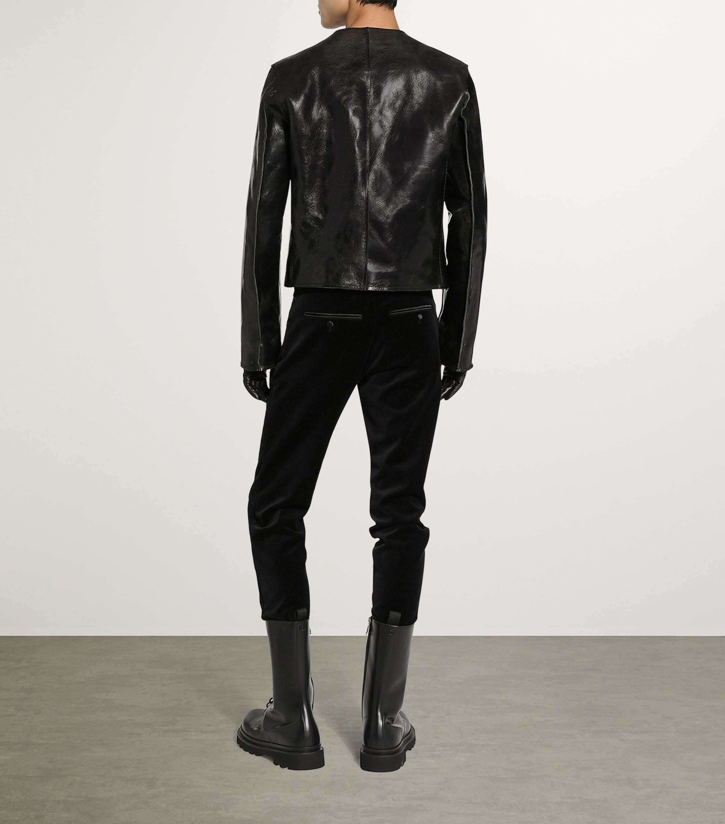 Velvet Slim Jeans N0000-BLACK Image 3