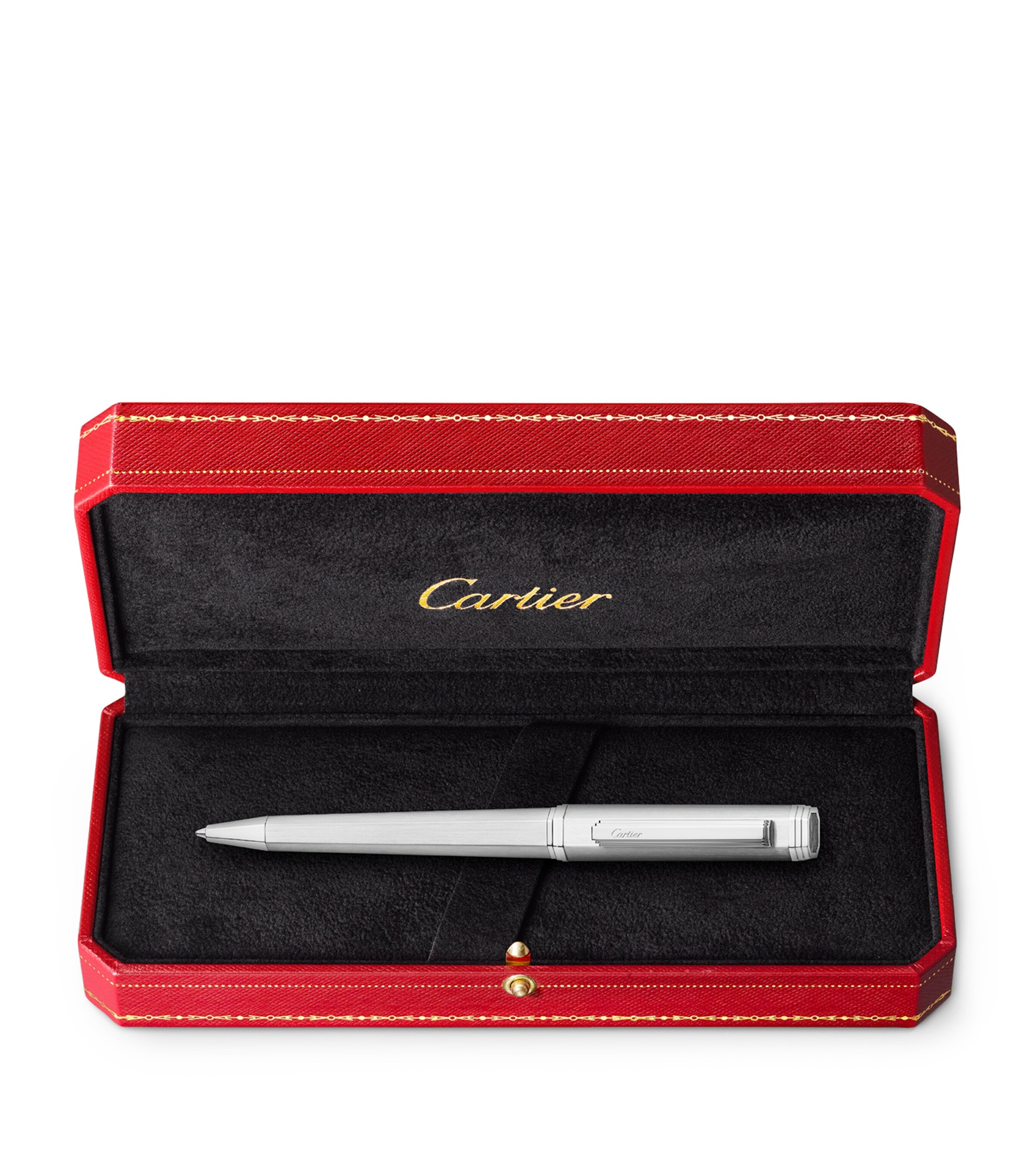 Cartier Vendôme Louis Cartier Ballpoint Pen Silver Image 3