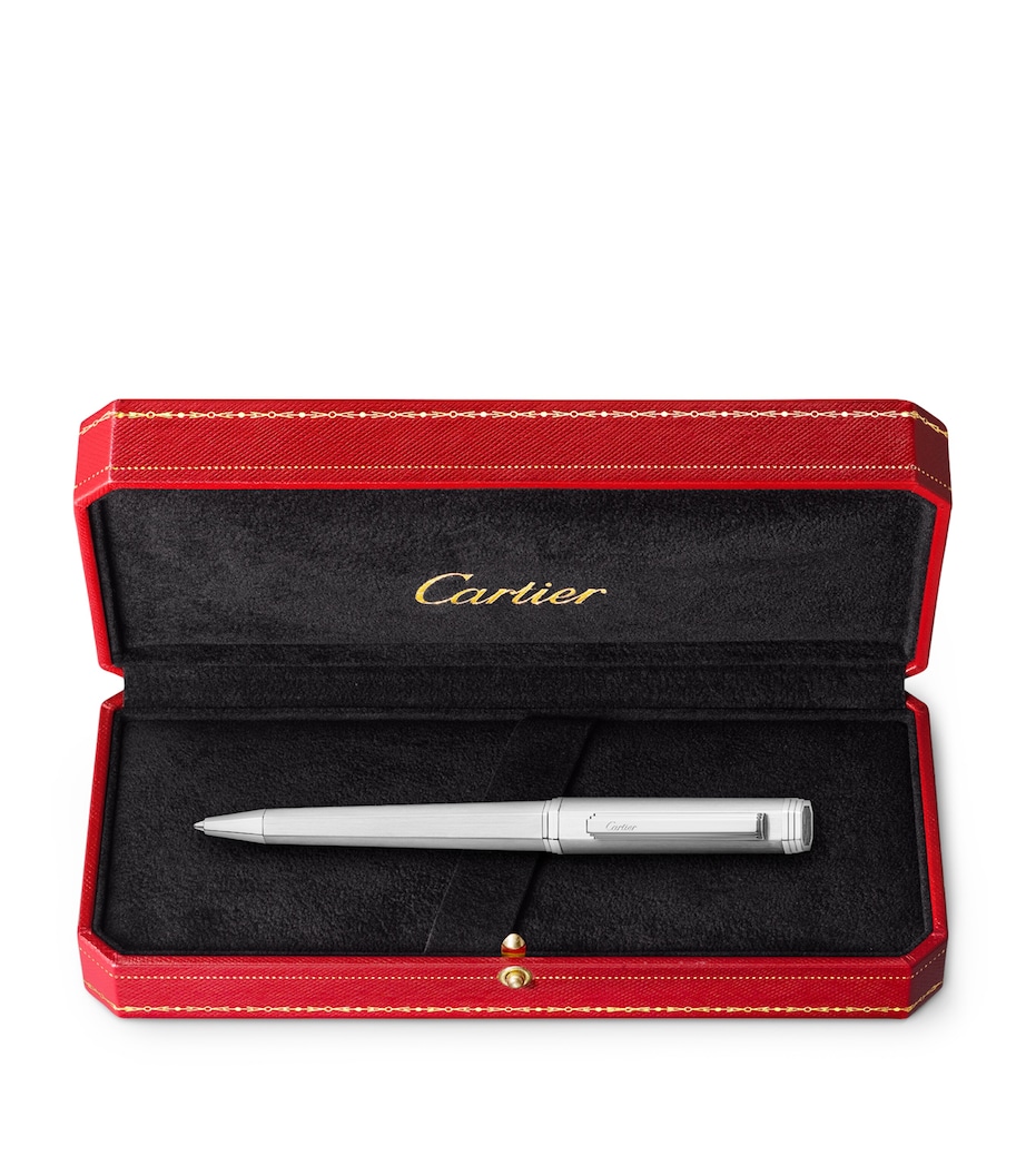 Cartier Vendôme Louis Cartier Ballpoint Pen Silver Image 3