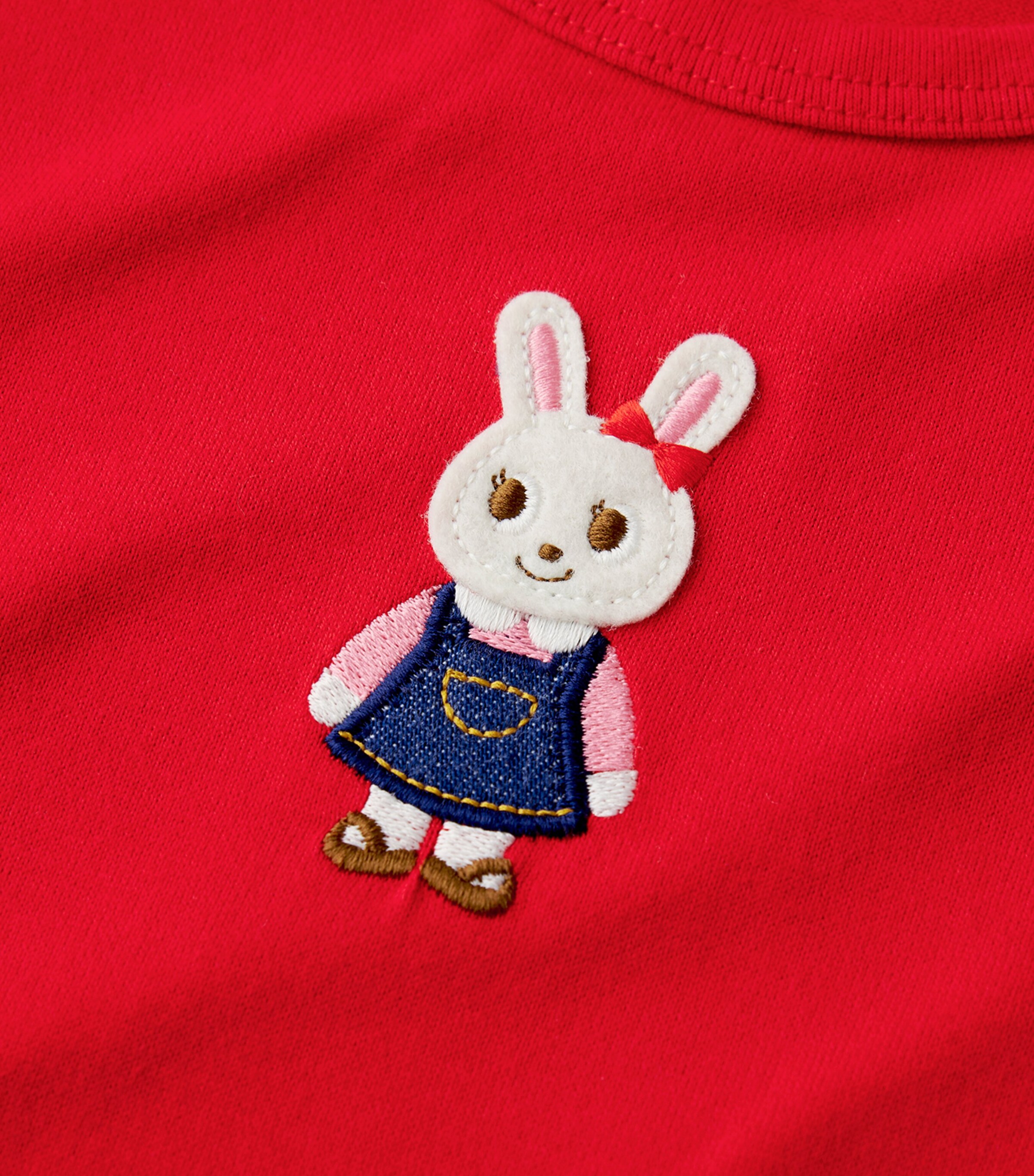 Embroidered Rabbit T-Shirt (2-5 Years) 2 Image 4