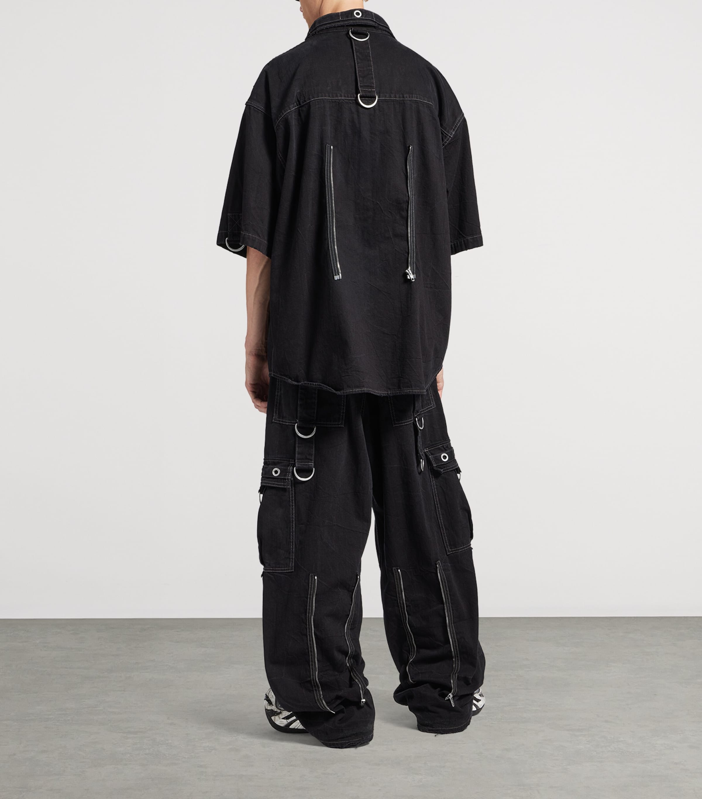 Distressed D-Ring Shirt 1071 Image 3