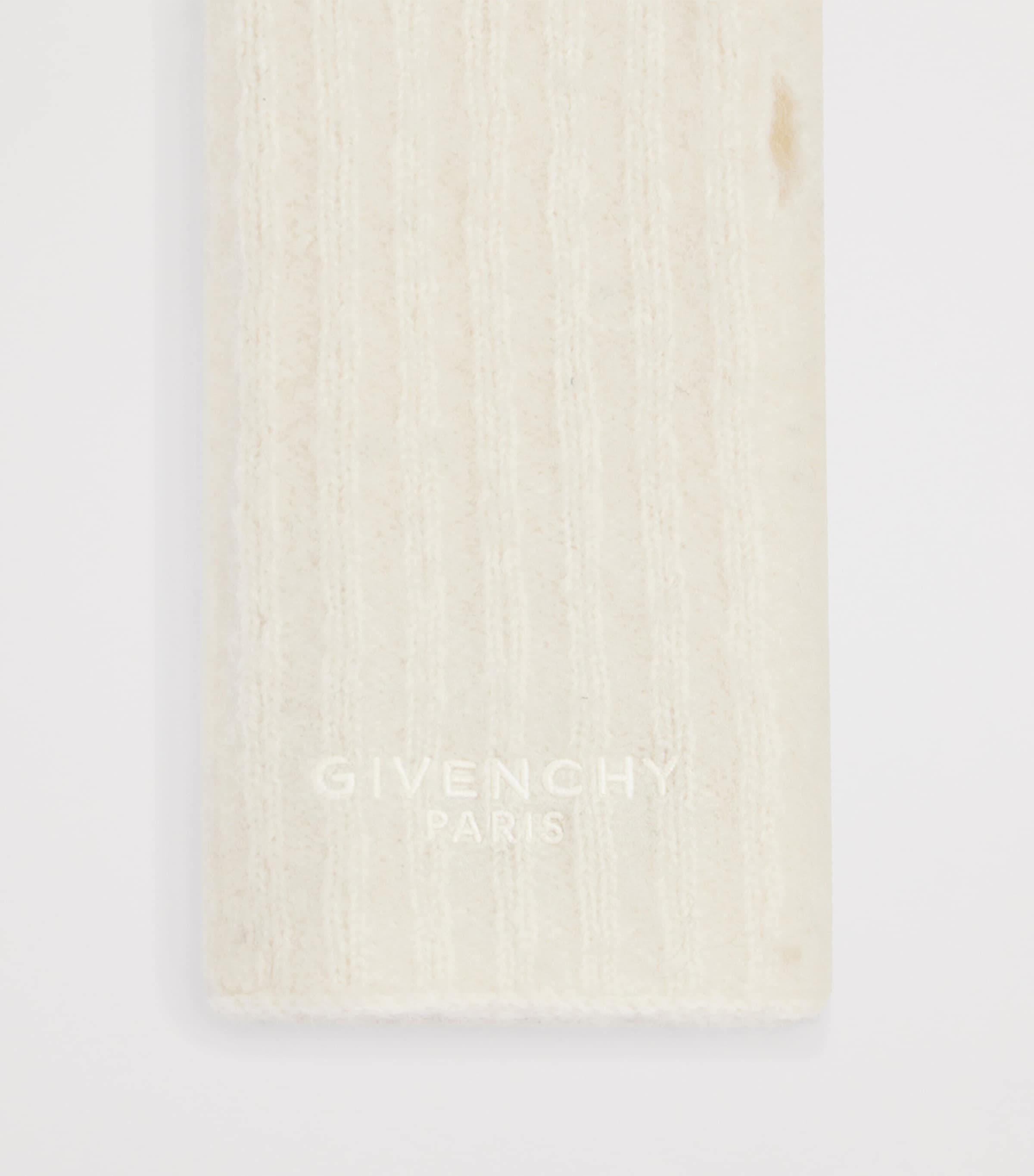 Givenchy Alpaca-Wool Rib Fingerless Gloves Image 2