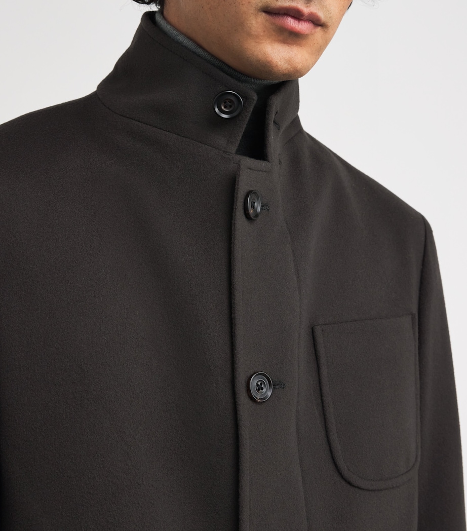 Wool-Cashmere Hybrid Blazer 030 GREY Image 6