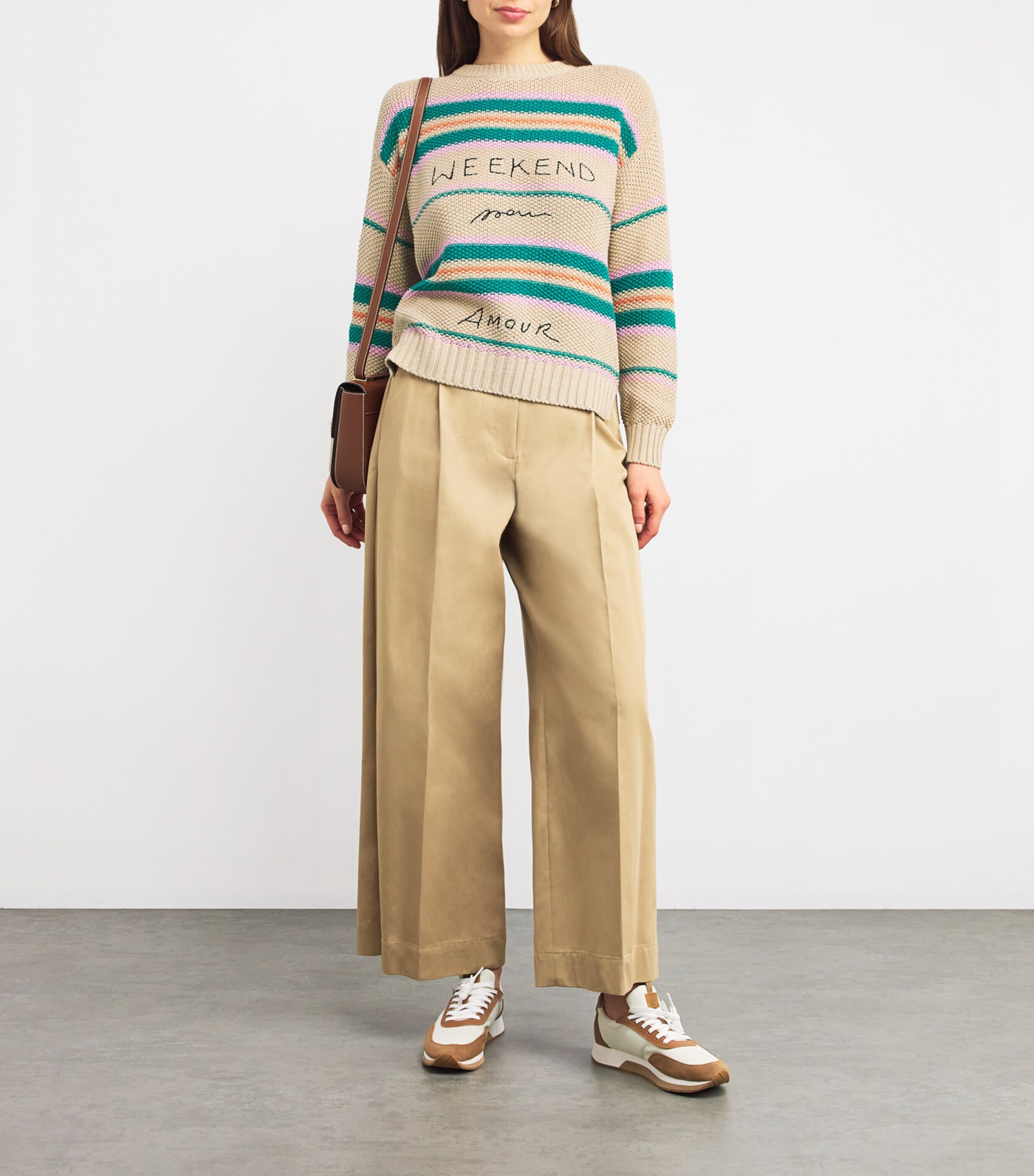 その他 MAX MARA Cral cotton sweater with max mara embroidery Knit jumper | Max Mara