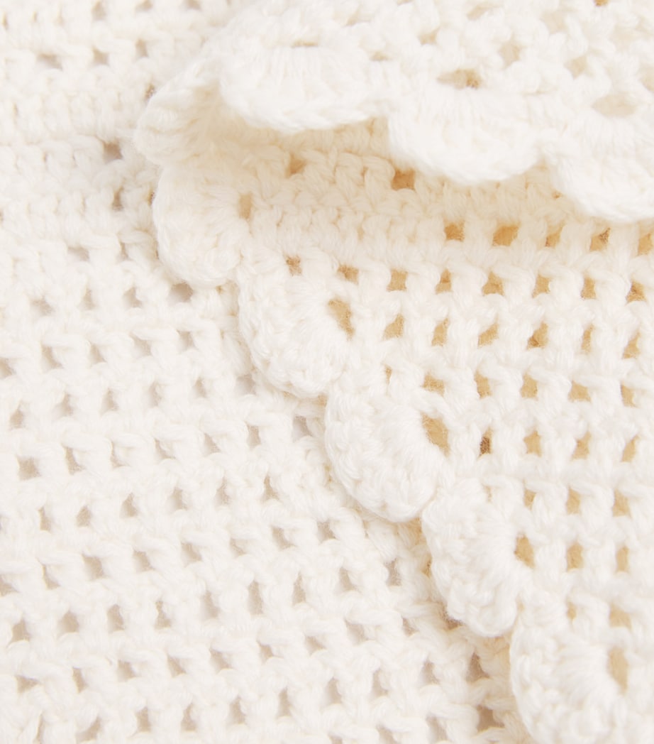 Lack Of Color Sun Crochet Bandana Ivory Rose Image 2