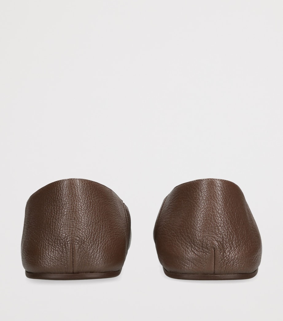 Hugh Slip-On Shoes MID BROWN Image 2