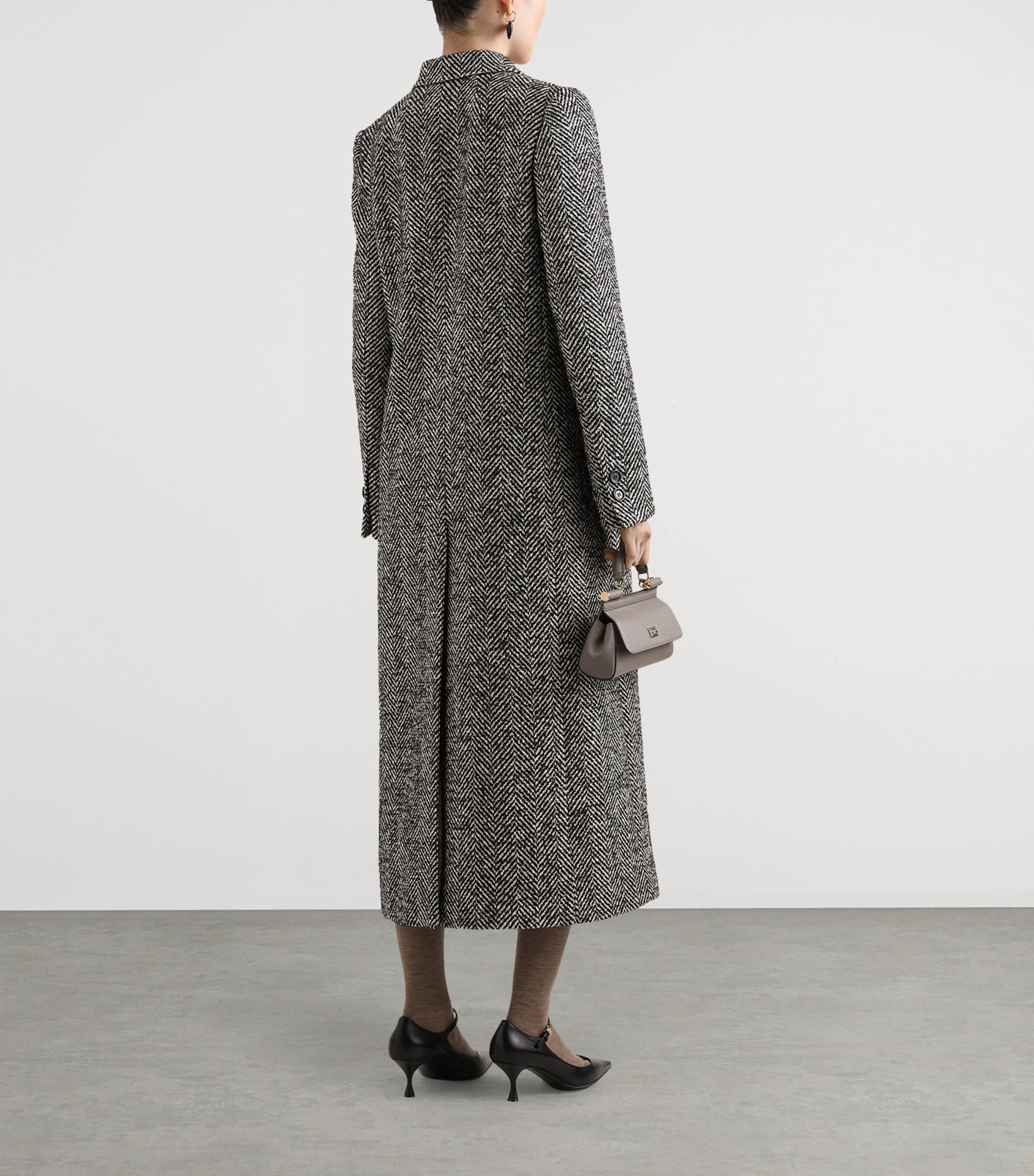 Cashmere Cardigan N0000-BLACK Image 3