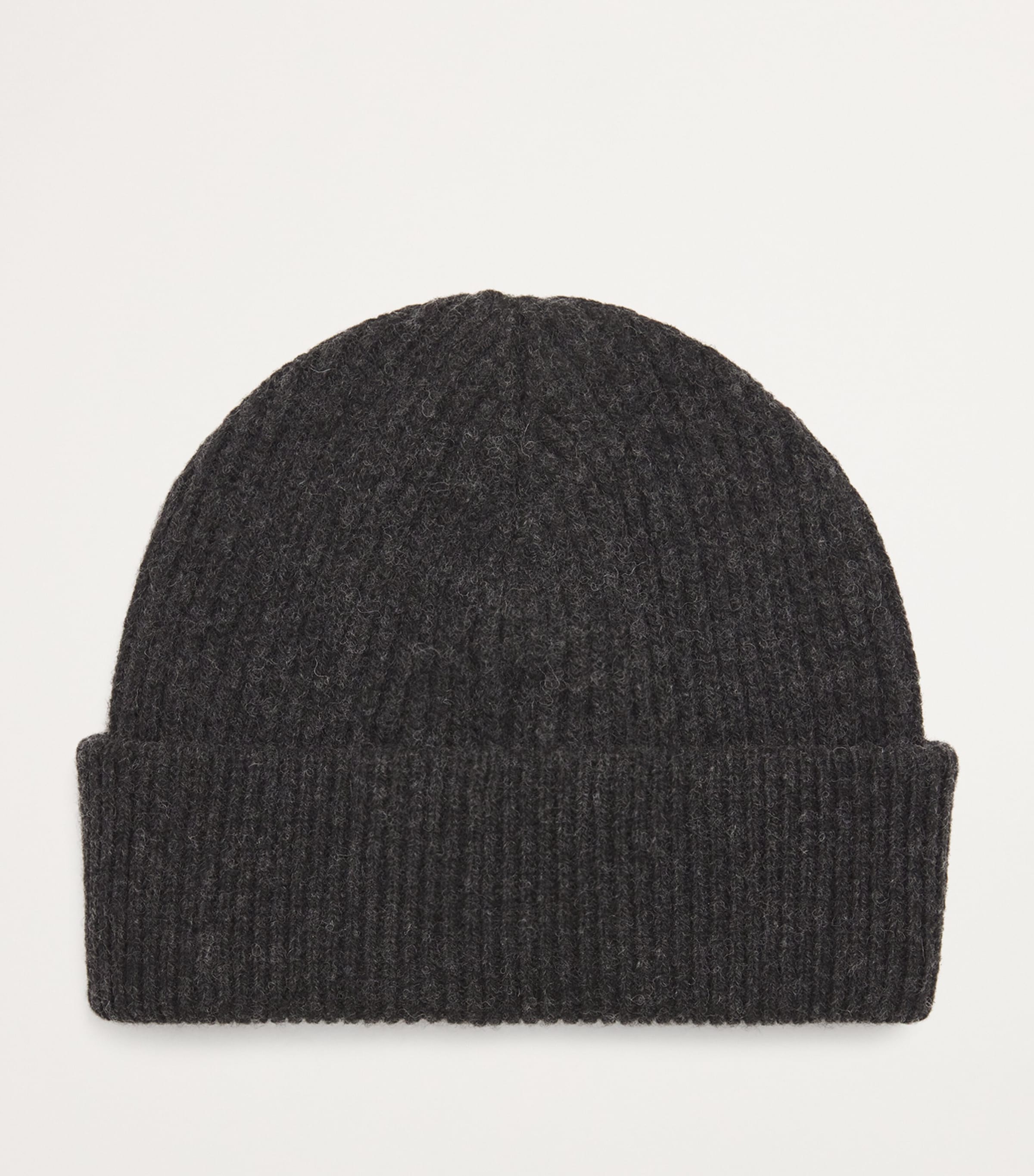 GANNI Logo-Patch Ribbed Beanie | Harrods US