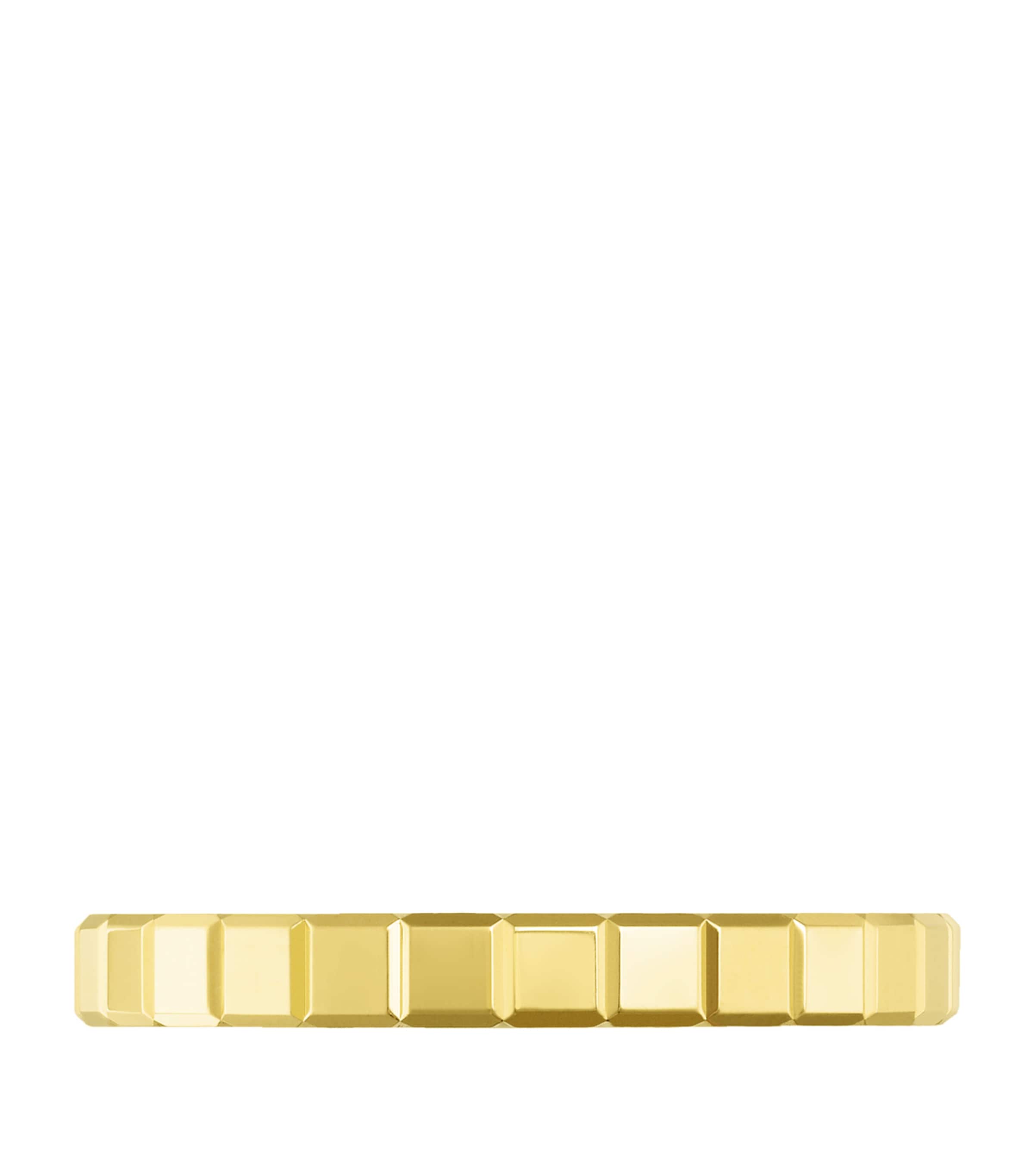 Yellow Gold Ice Cube Ring Image 3