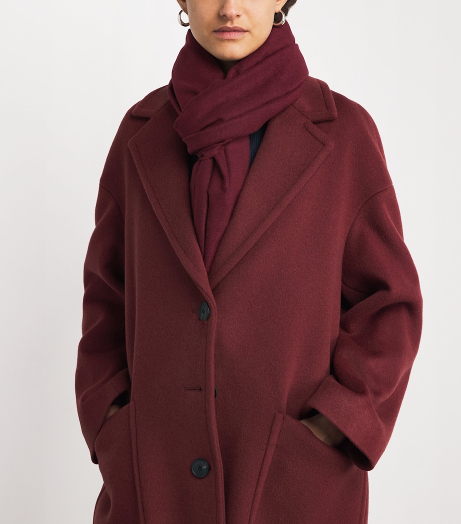 Double-Faced Stole BORDEAUX Image 2