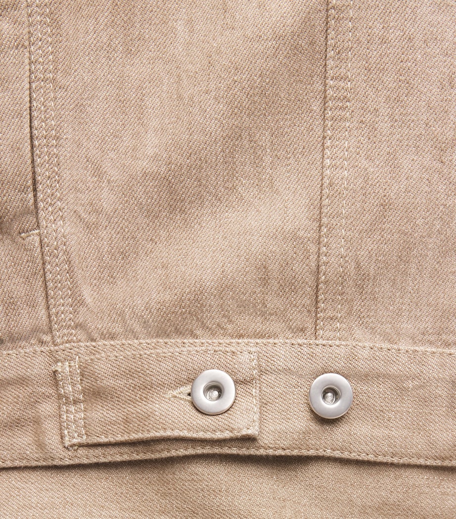 Tailored Denim Jacket 217 BARLEY Image 5