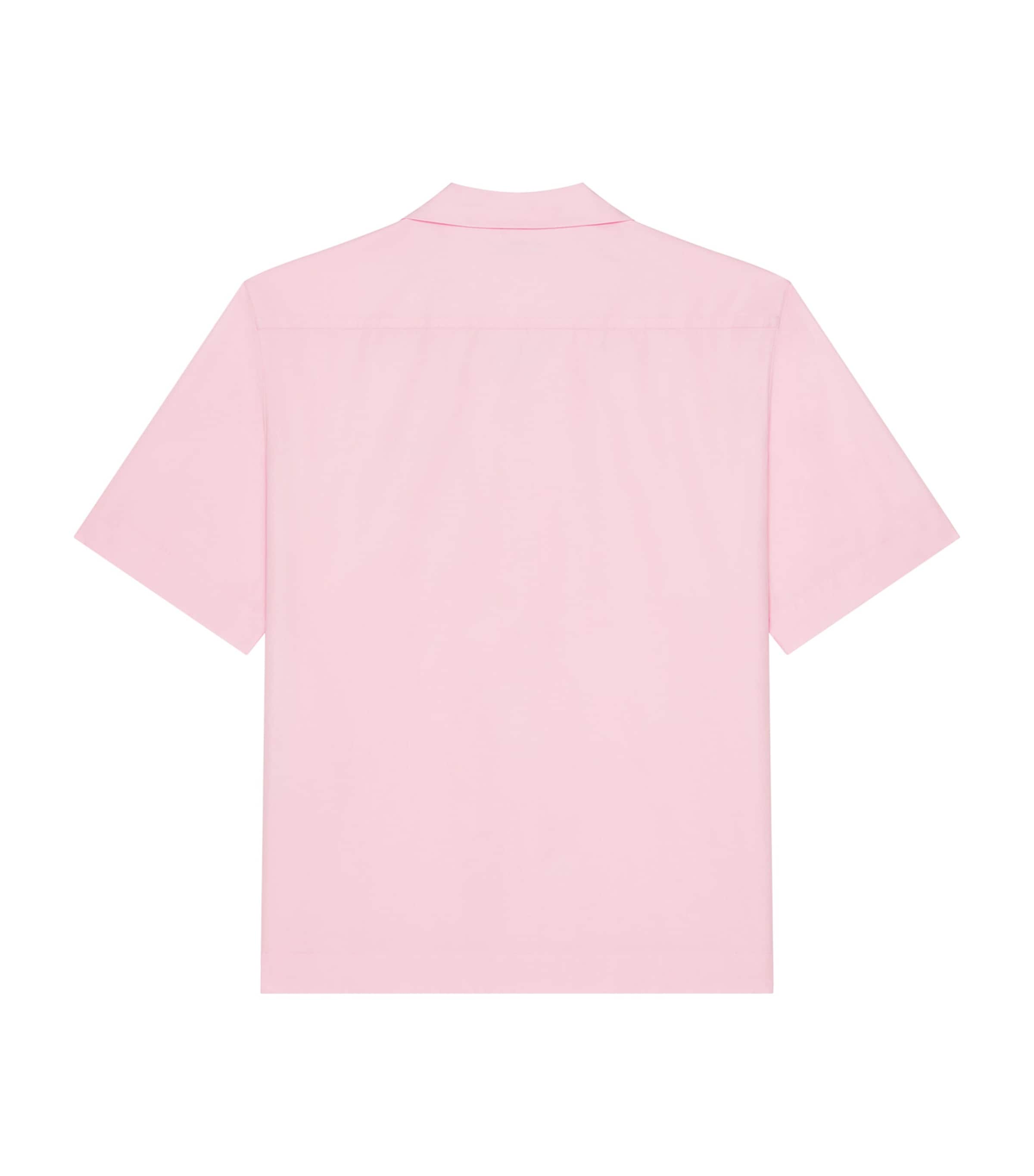 Givenchy Mens Cotton Poplin Logo Shirt Image 2