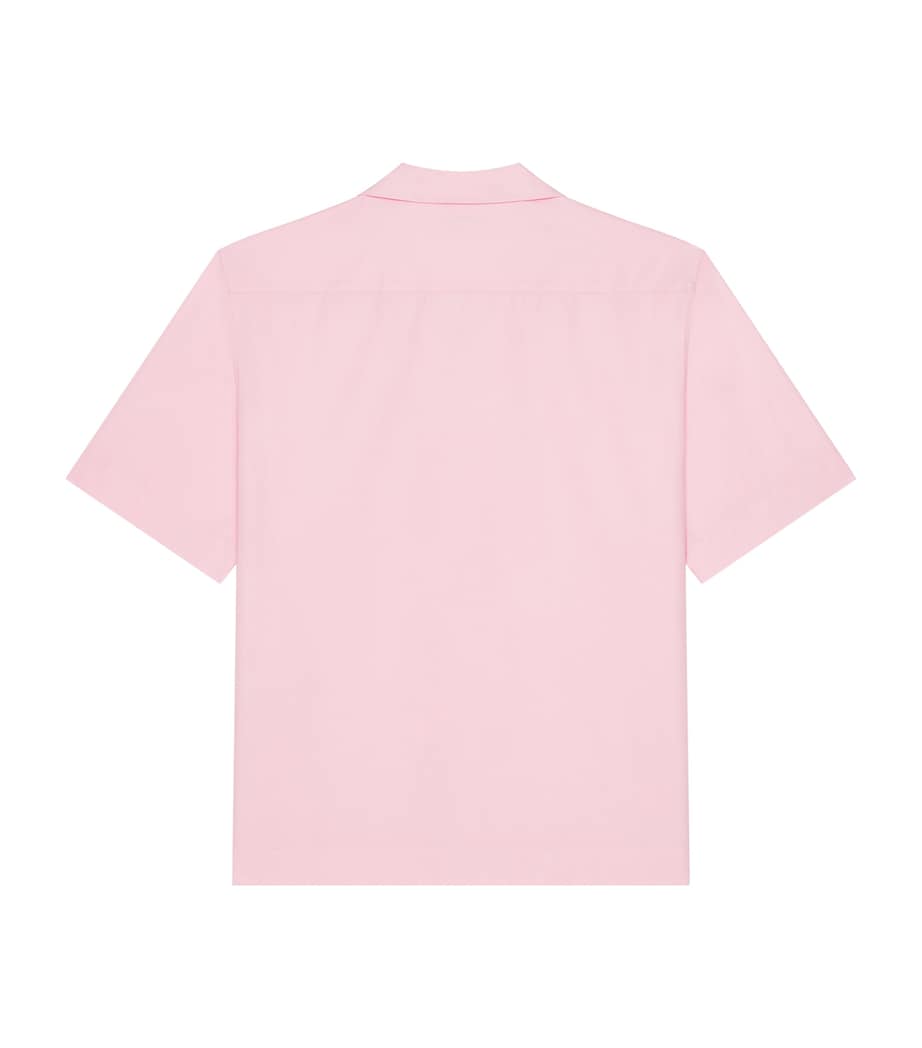 Givenchy Mens Cotton Poplin Logo Shirt Image 2