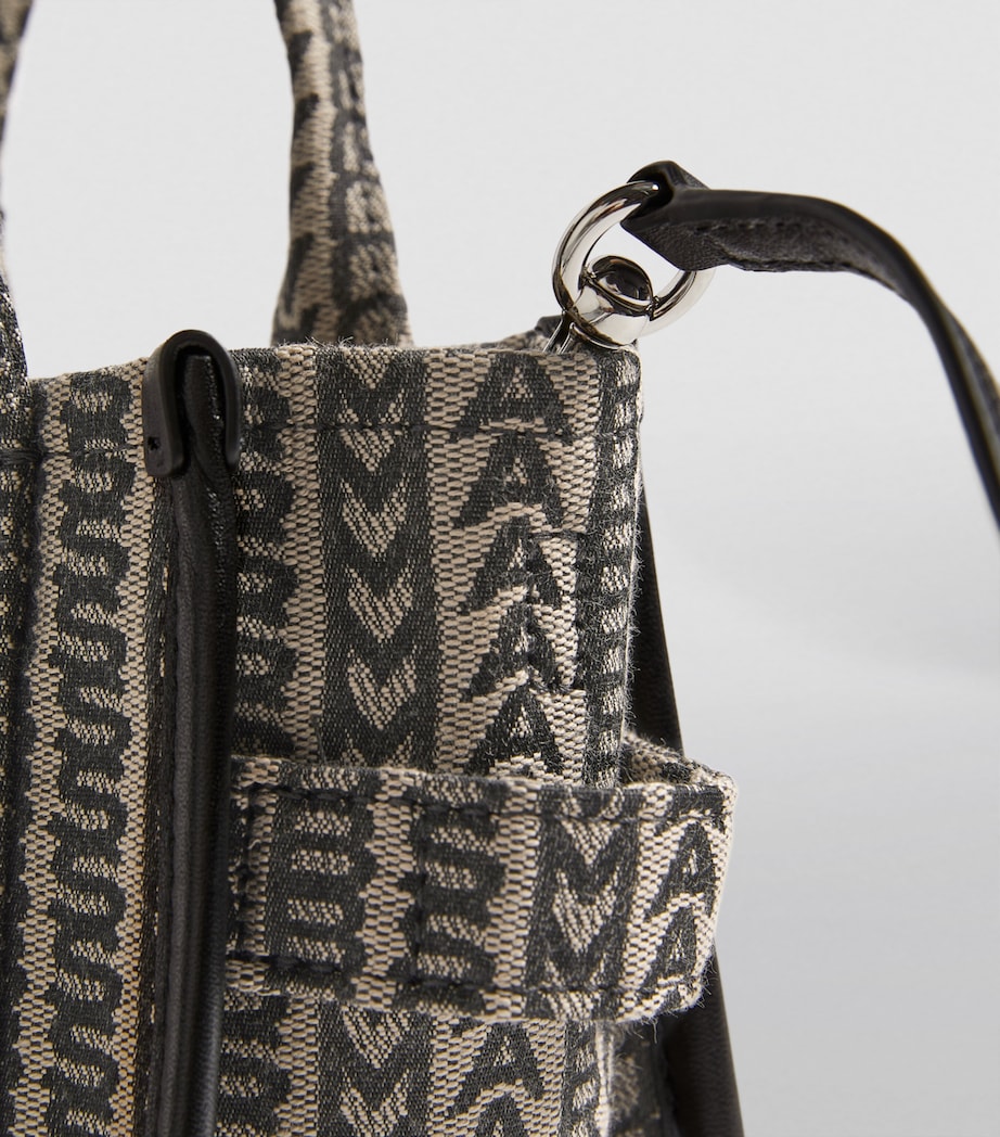 The Marc Jacobs Micro The Monogram Tote Bag 261 BEIGE MLT Image 7