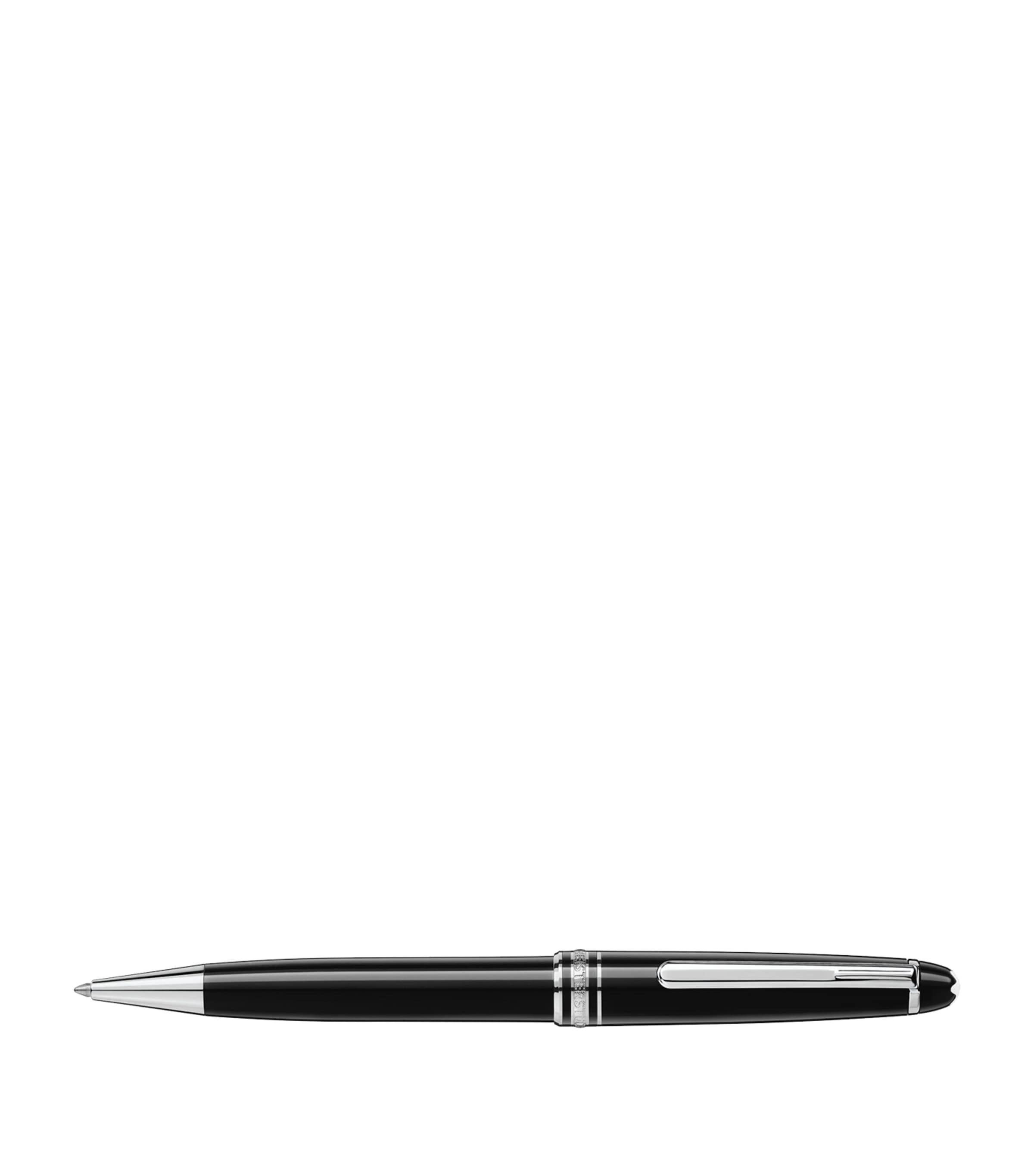 Platinum-Coated Meisterstück Classique Ballpoint Pen BLACK Image 2