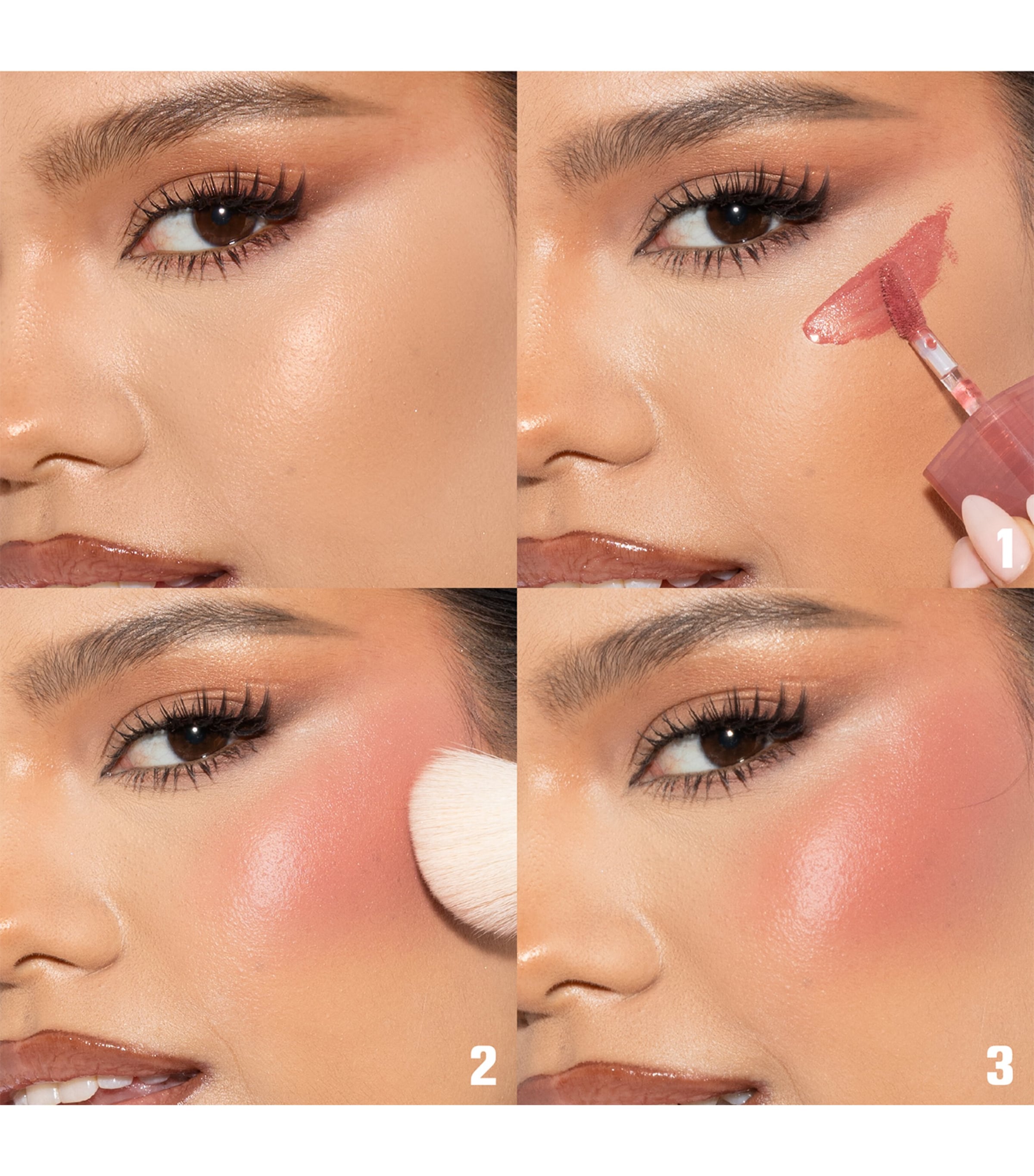 Huda Beauty Baby Blush Mild Mocktail Duo Kit Strbrry Crm & Ub Crm Image 4