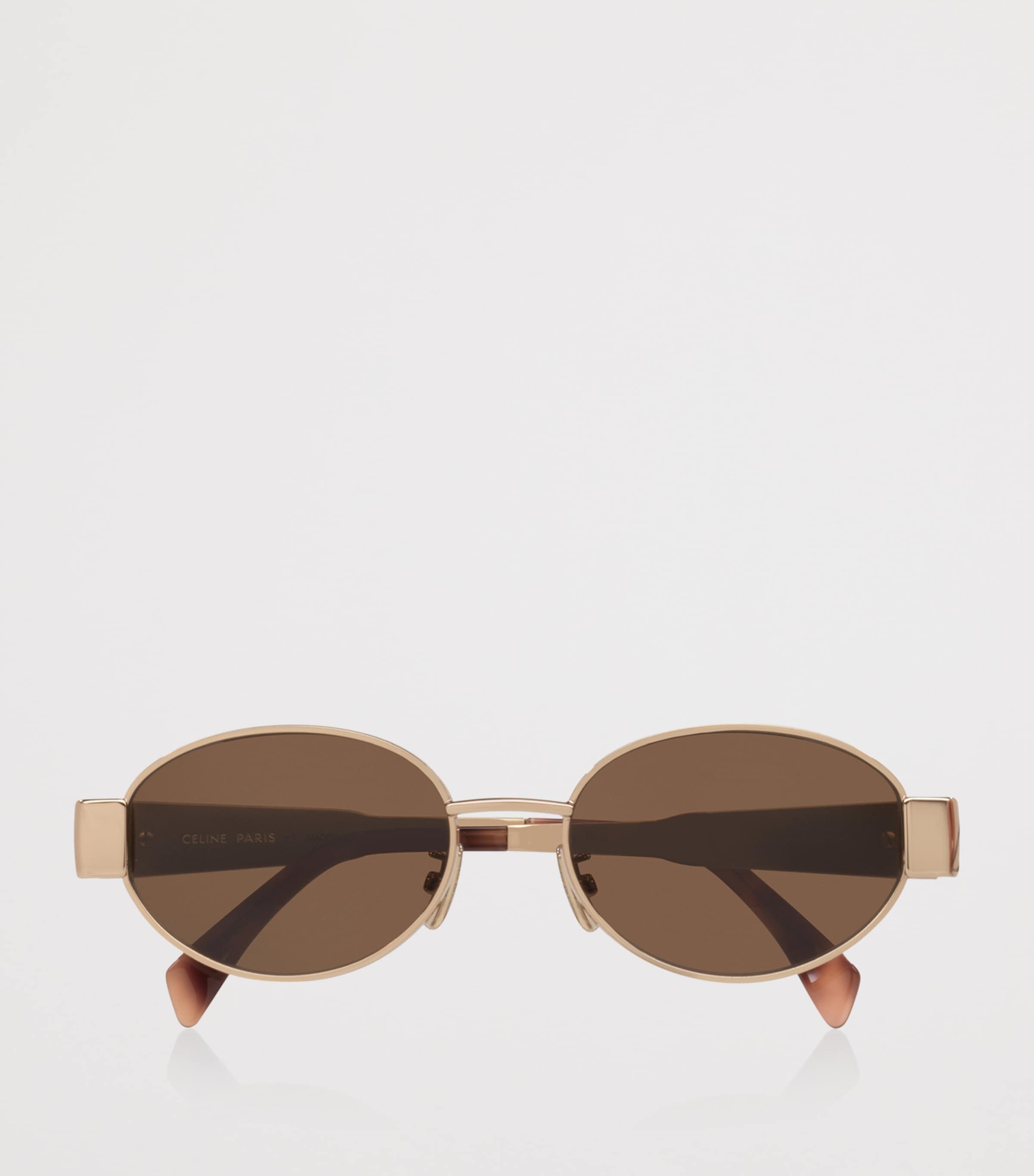 Celine Metal Triomphe CL40235U Oval Sunglasses Image 5