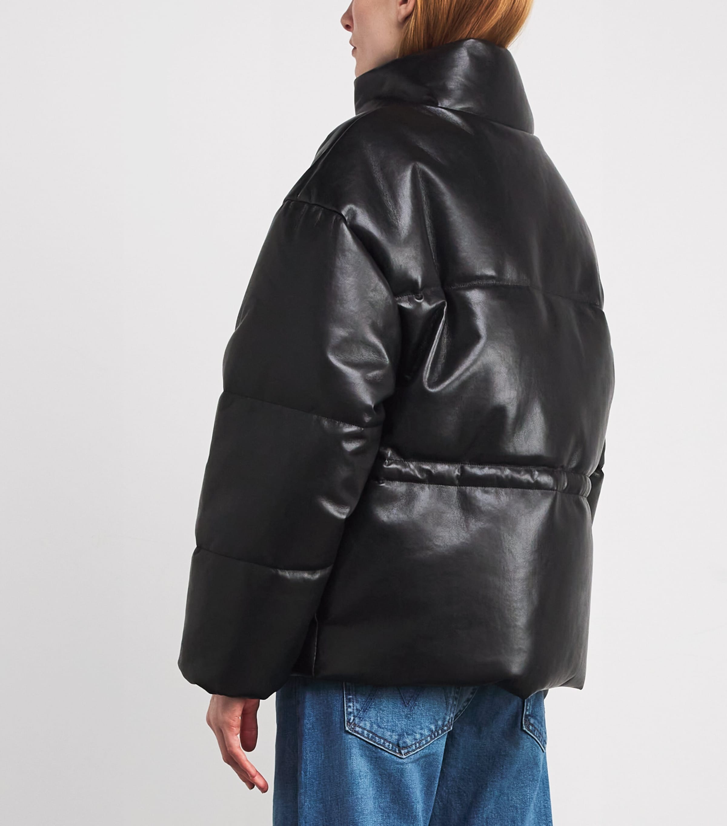 Oslo Puffer Jacket BLACK Image 4