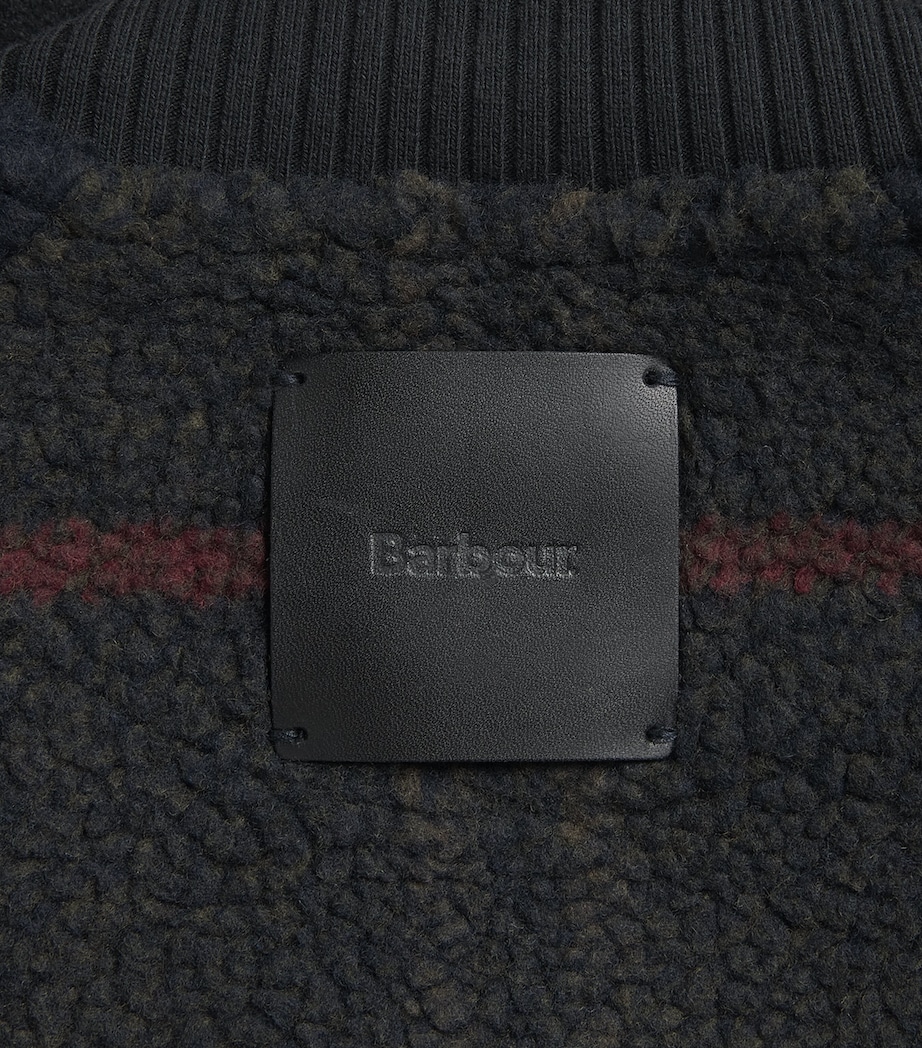 Barbour Womens Fleece Kirklees Jacket Shadow Clasc Tartan Image 6