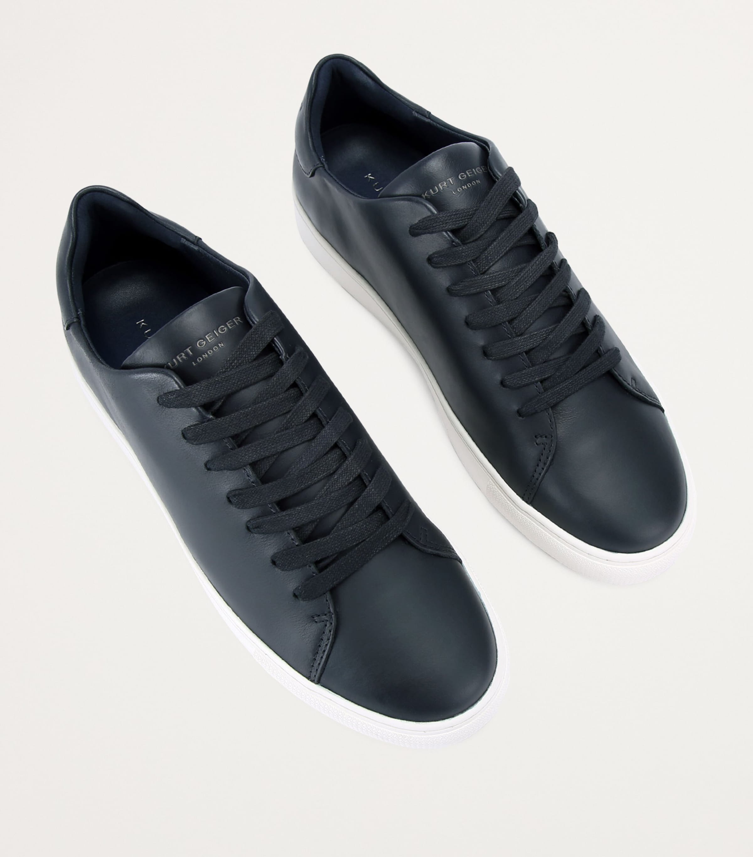 Leather Lennon Sneakers BLUE/DARK Image 3