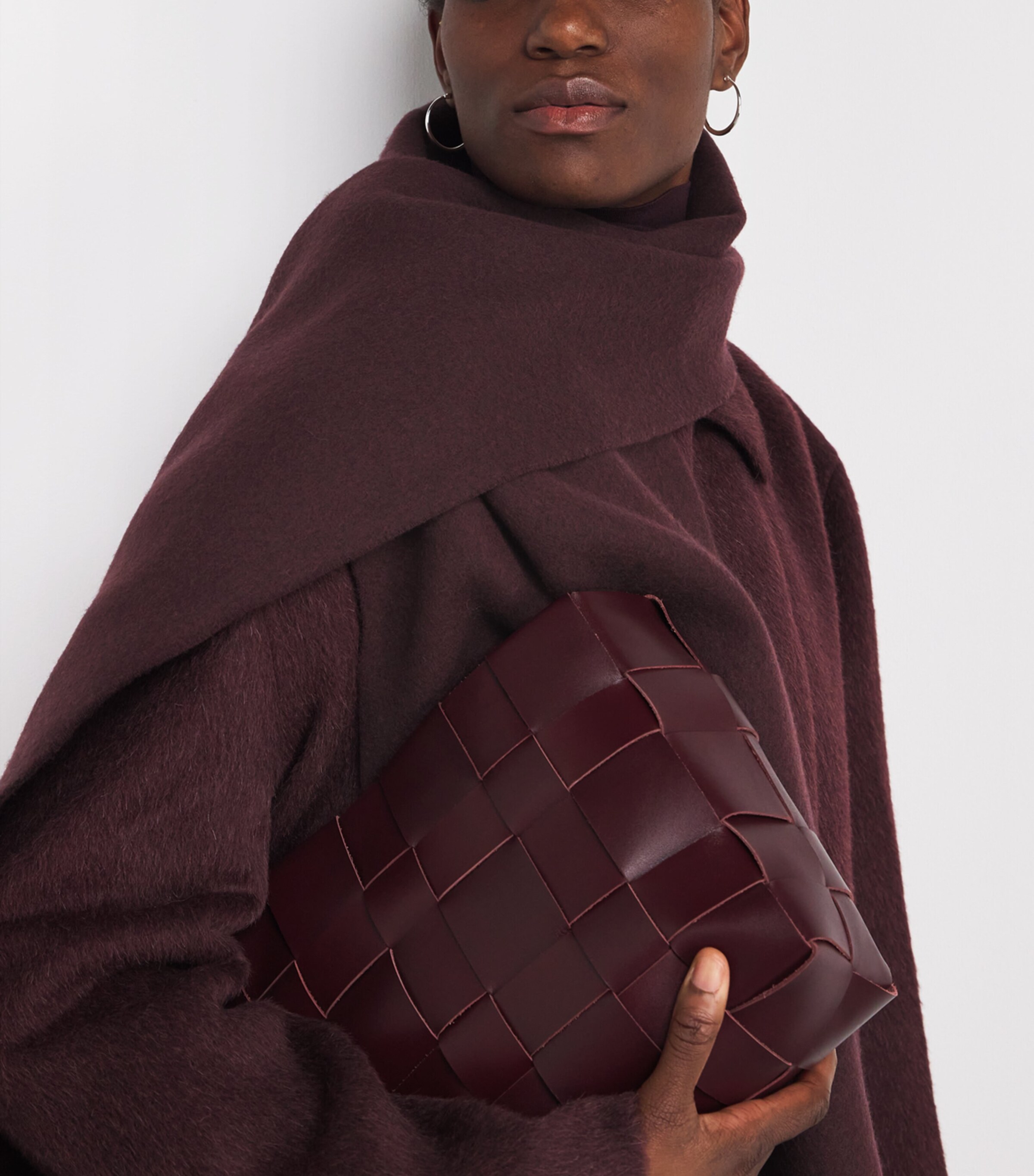 Wool Cecile Scarf MARASCHINO Image 2