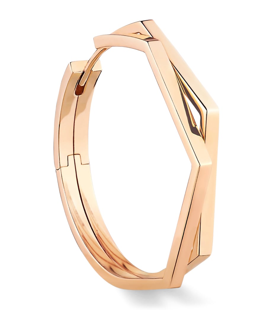 Repossi Rose Gold Antifer Hoop Earrings | Harrods DE