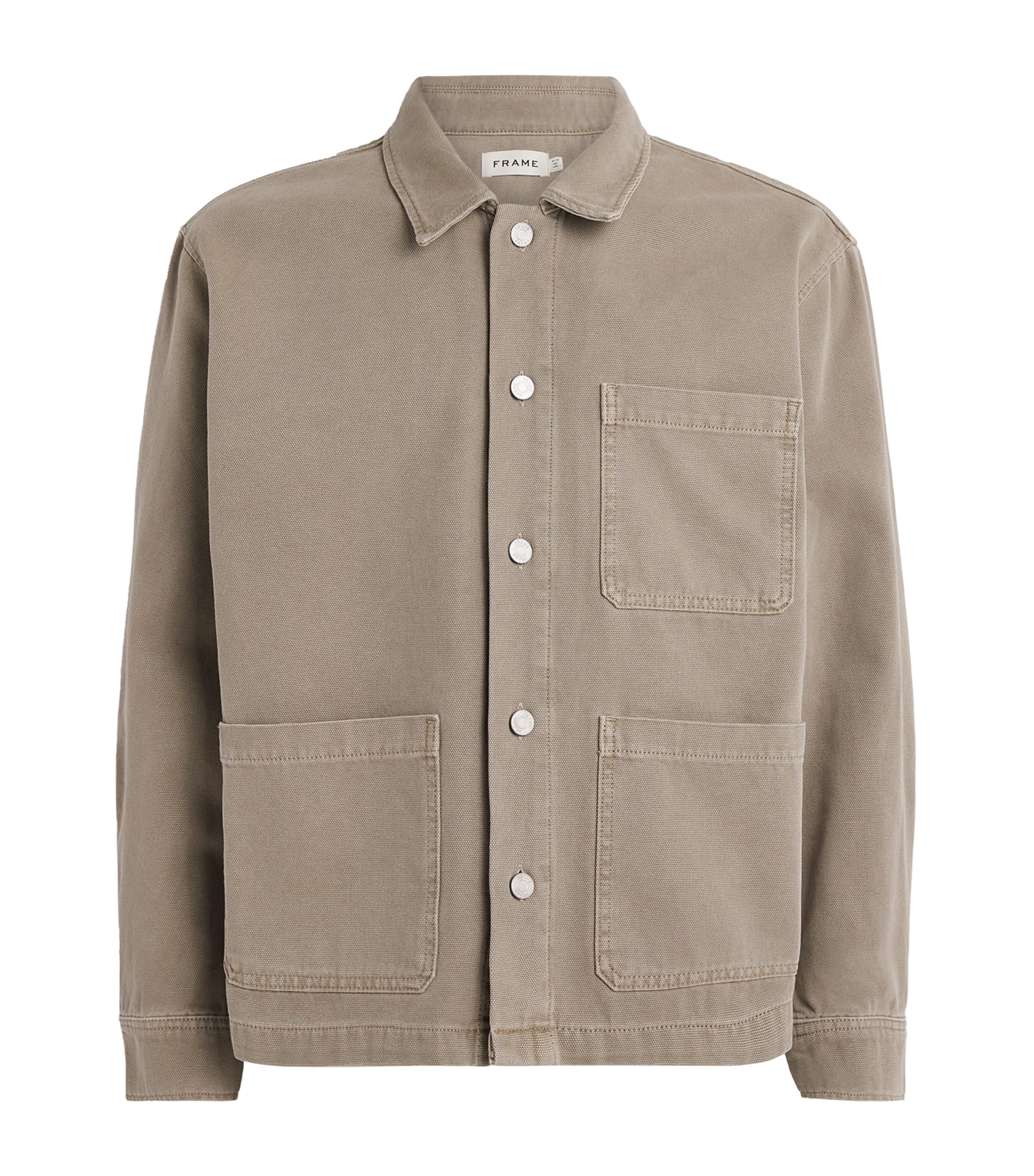 Frame Canvas Chore Coat Vintage Khaki
