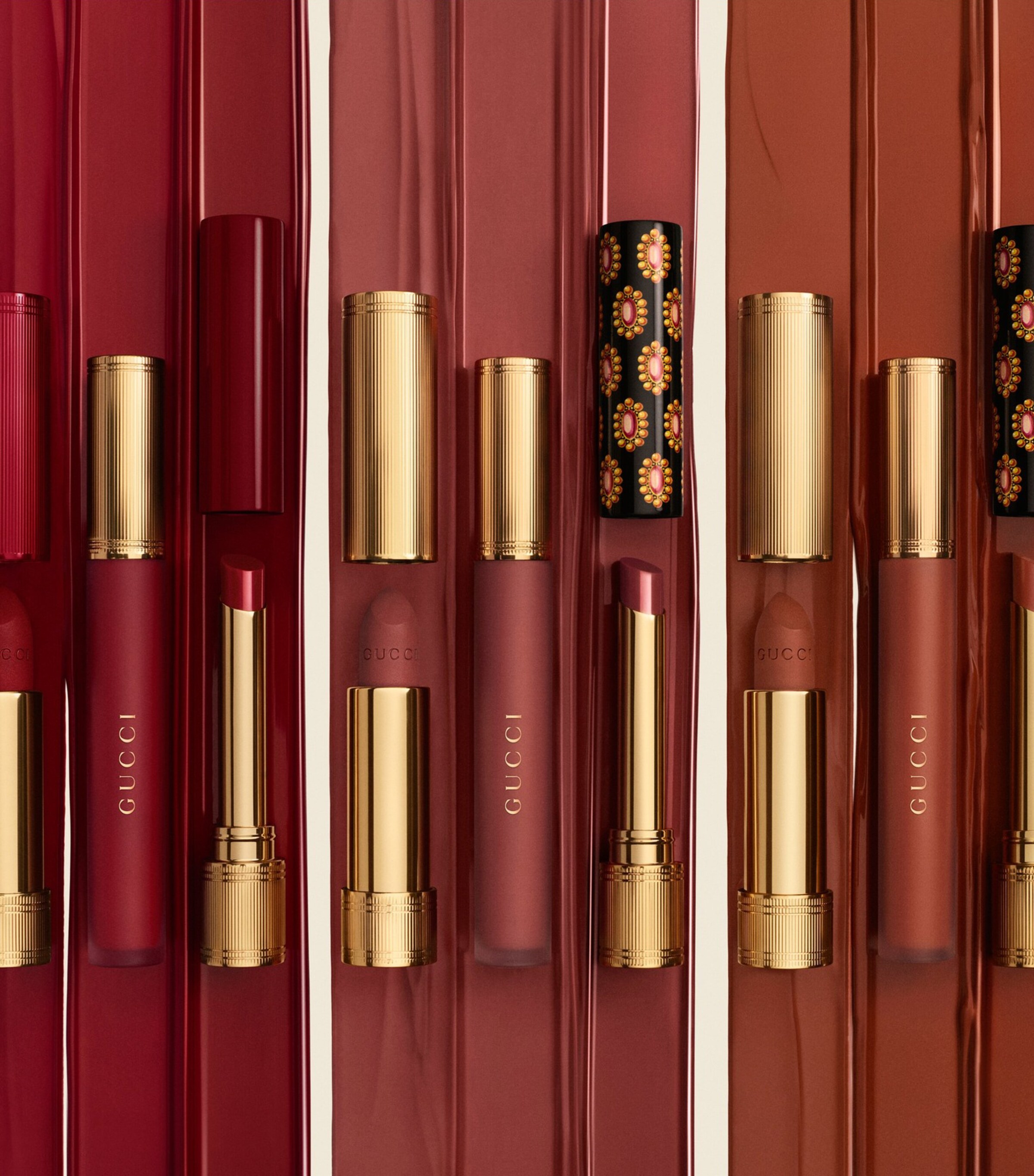 Rouge À Lèvres Liquide Matte Lipstick 308 LUCY DARK ORANGE Image 4