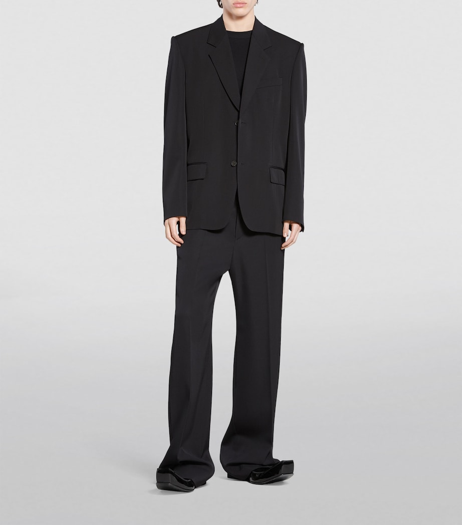 Wool Single-Breasted Blazer 1000 Image 2