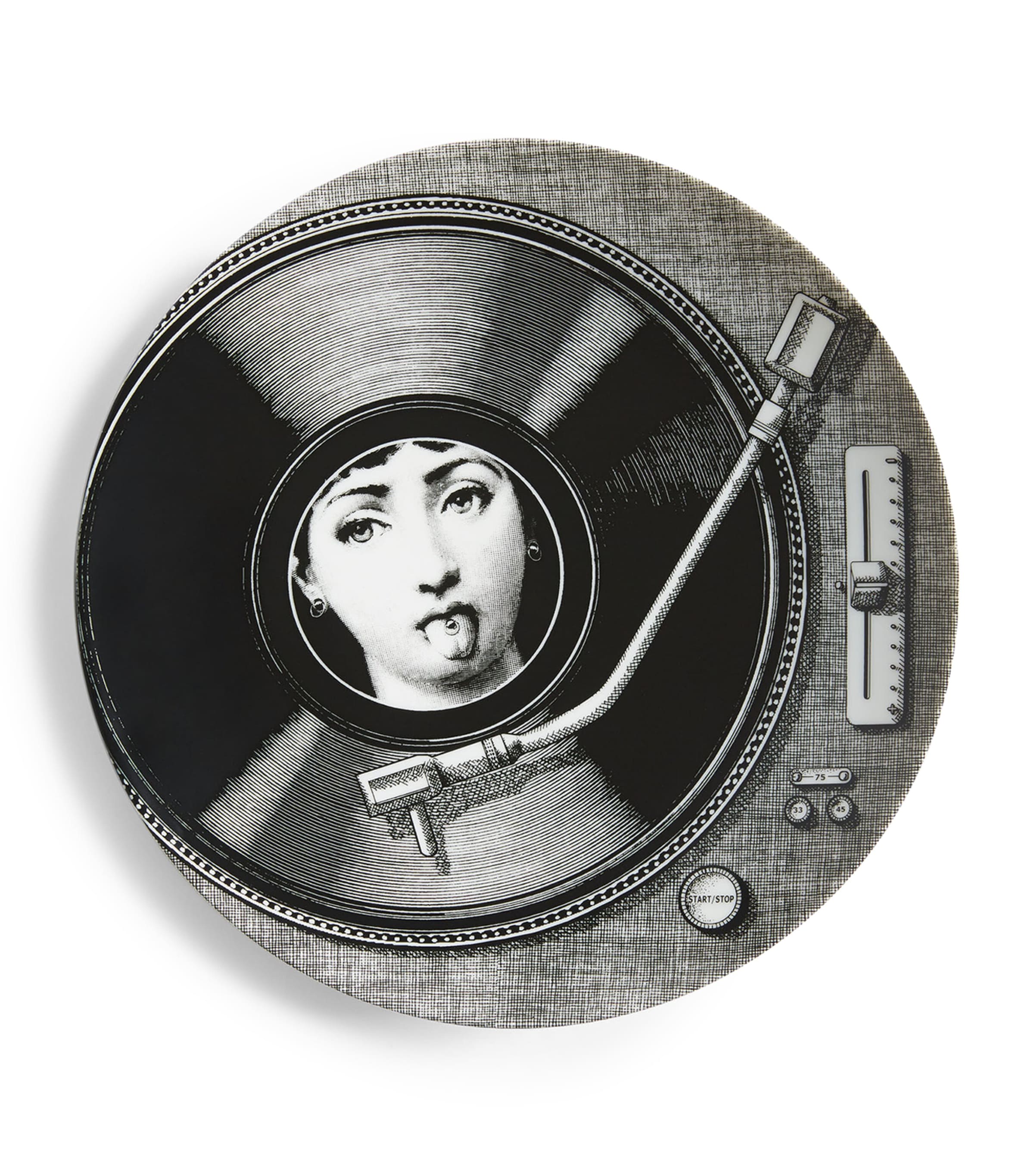 Fornasetti Tema e Variazioni No. 370 Wall Plate (26cm) | Harrods US