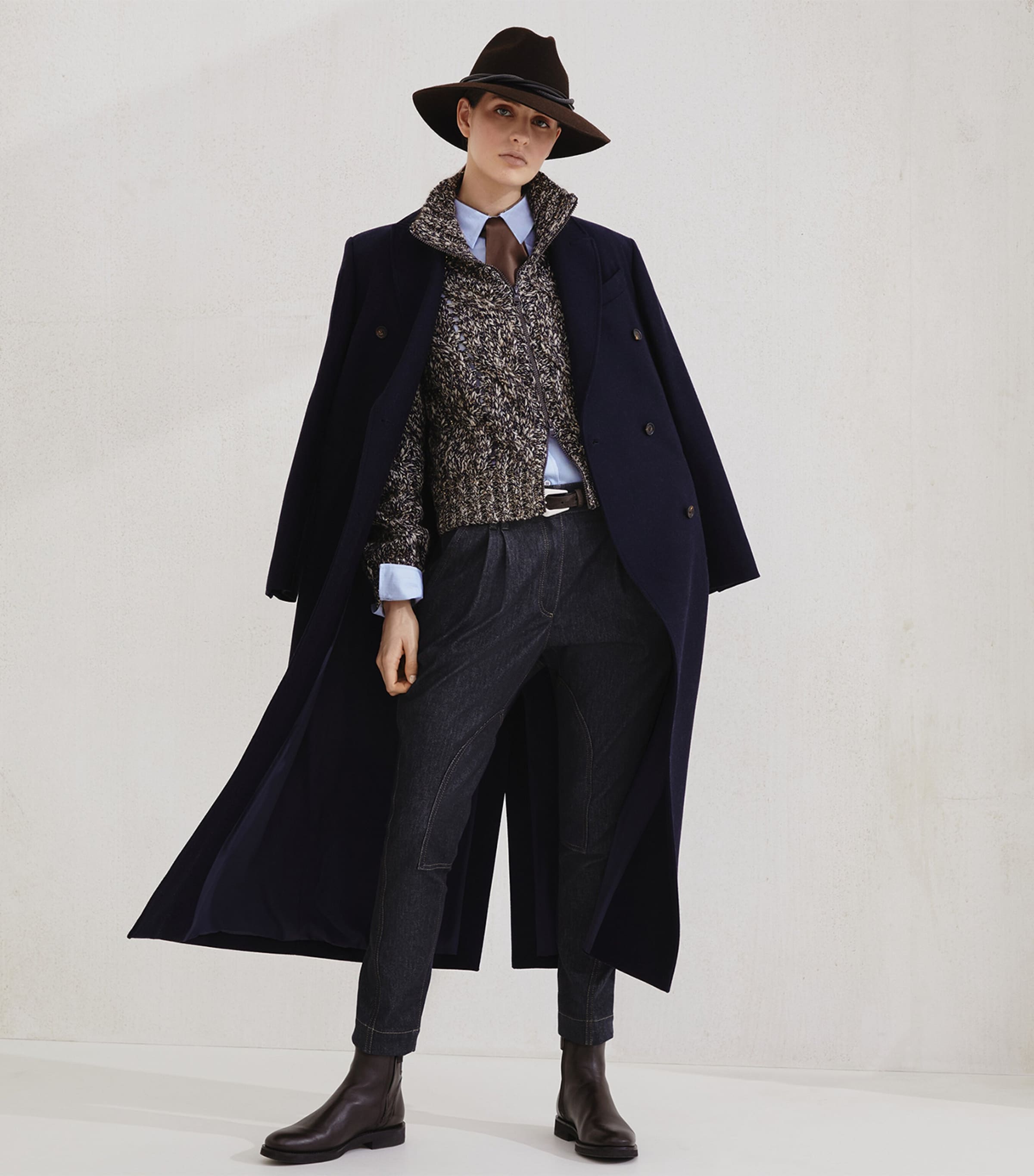 No-Fade Denim Equestrian Trousers C551 Image 4