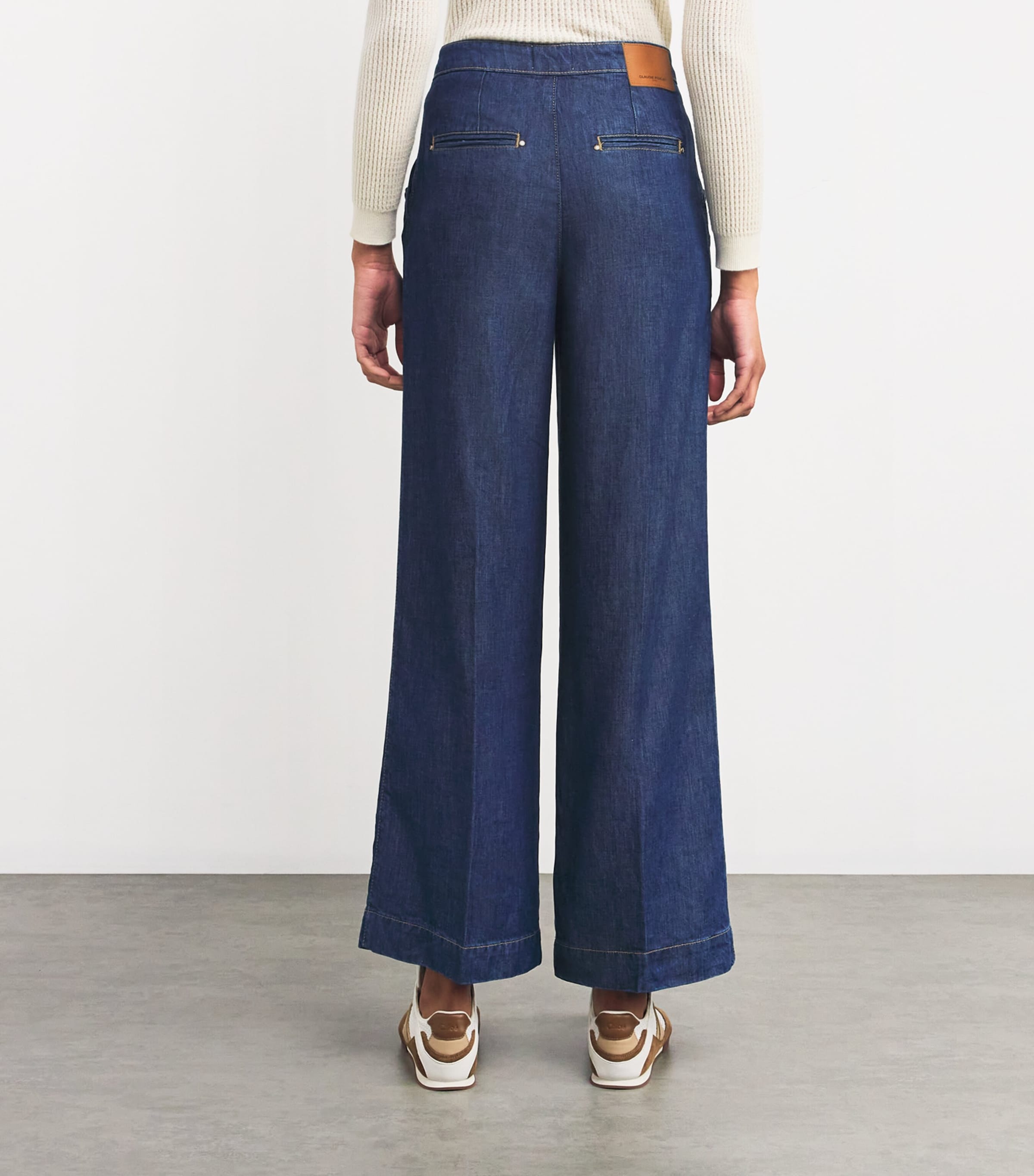 Wide-Leg Jeans INDIGO DENIM Image 4