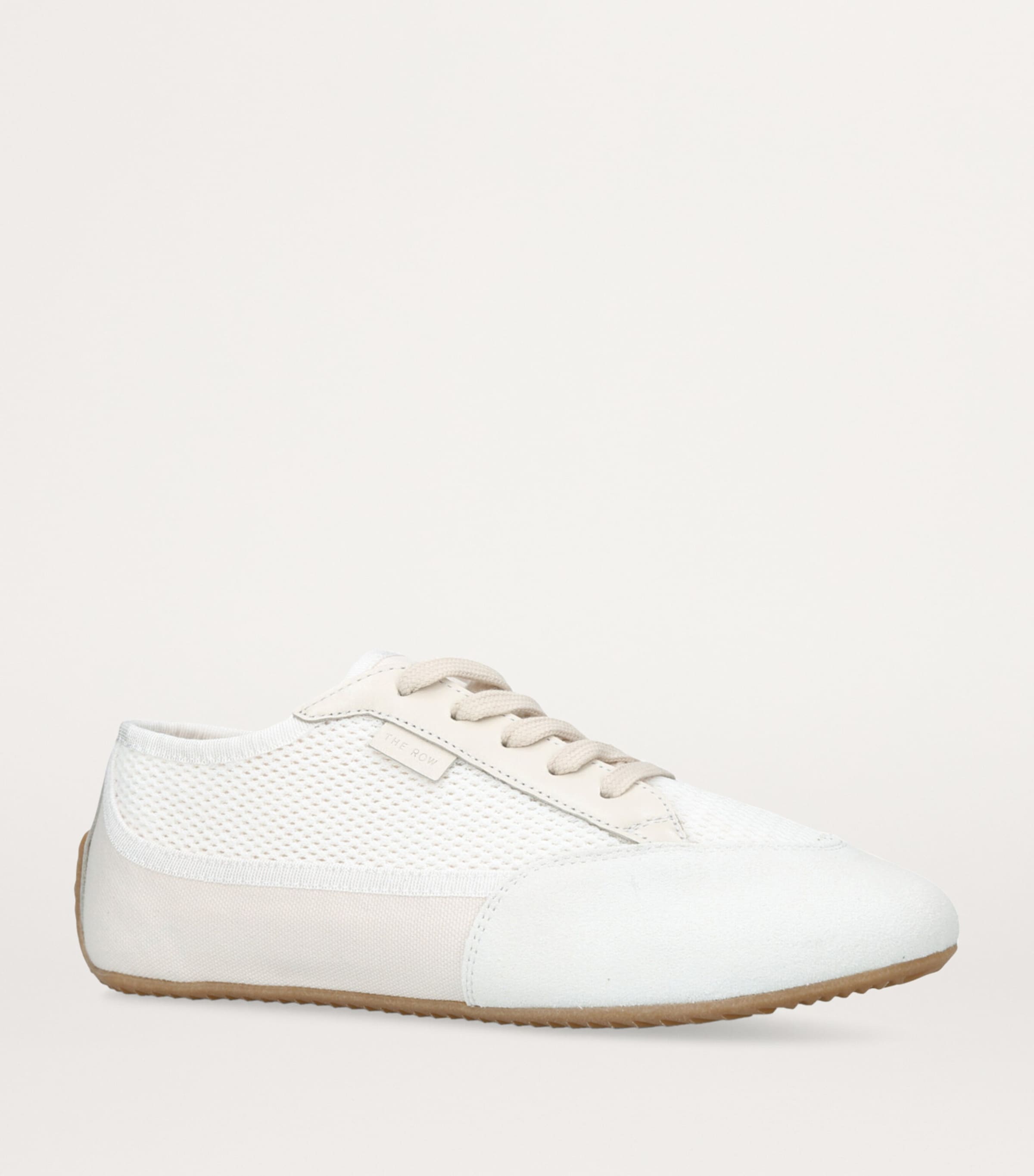 The Row White Bonnie Sneakers | Harrods US