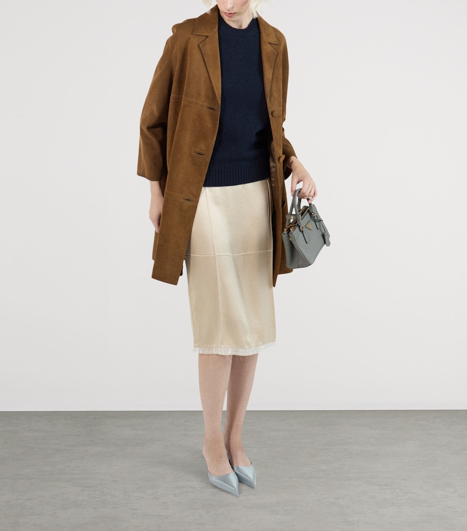 Mini Saffiano Leather Galleria Top-Handle Bag F0480 Image 8