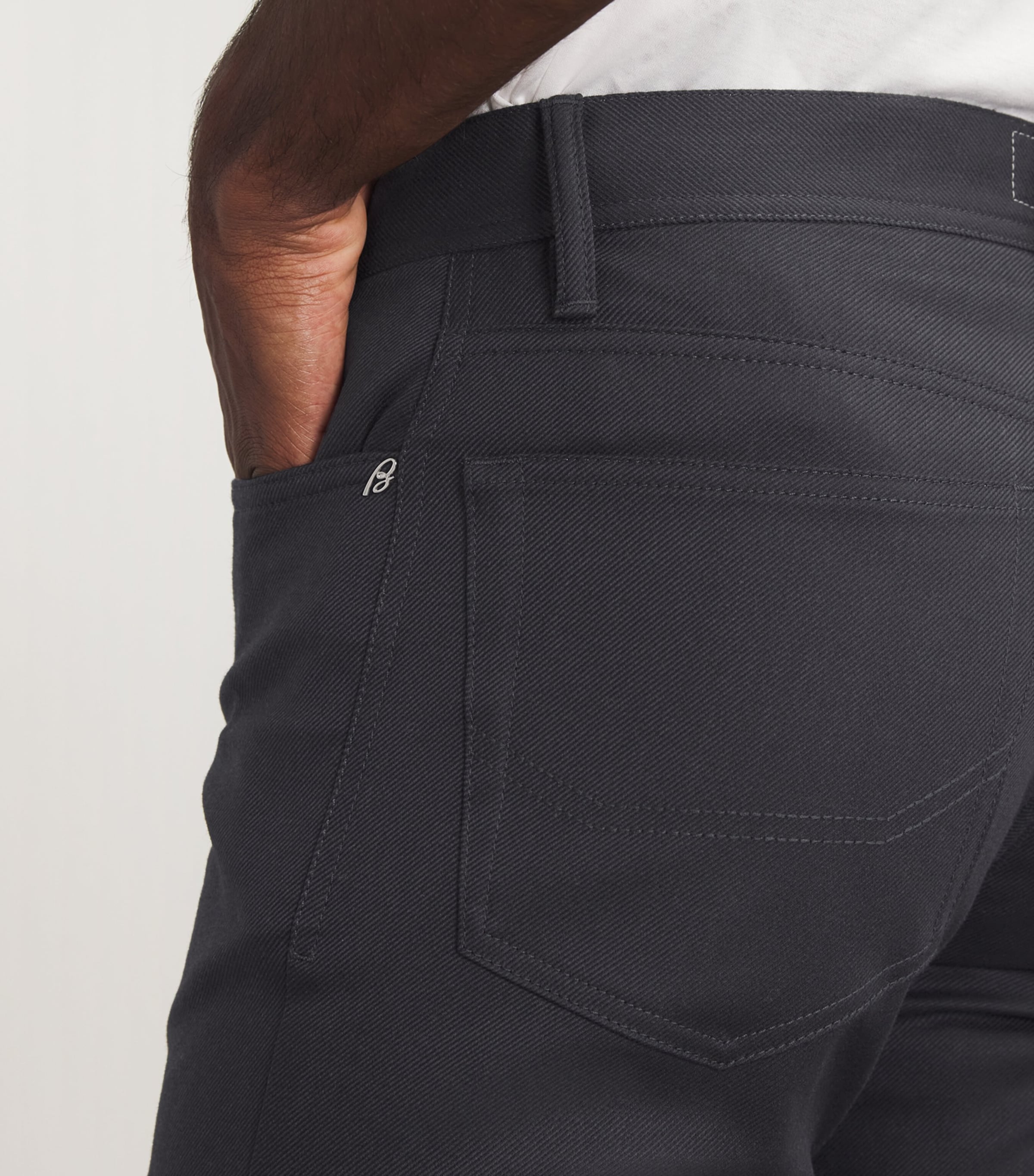 Stretch-Cotton Straight Chamonix Jeans 4000 Image 6