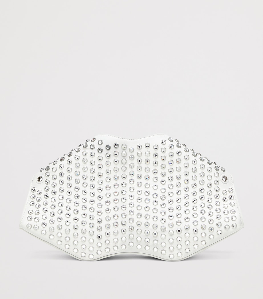 McQueen Leather Manta Clutch Bag Image 5