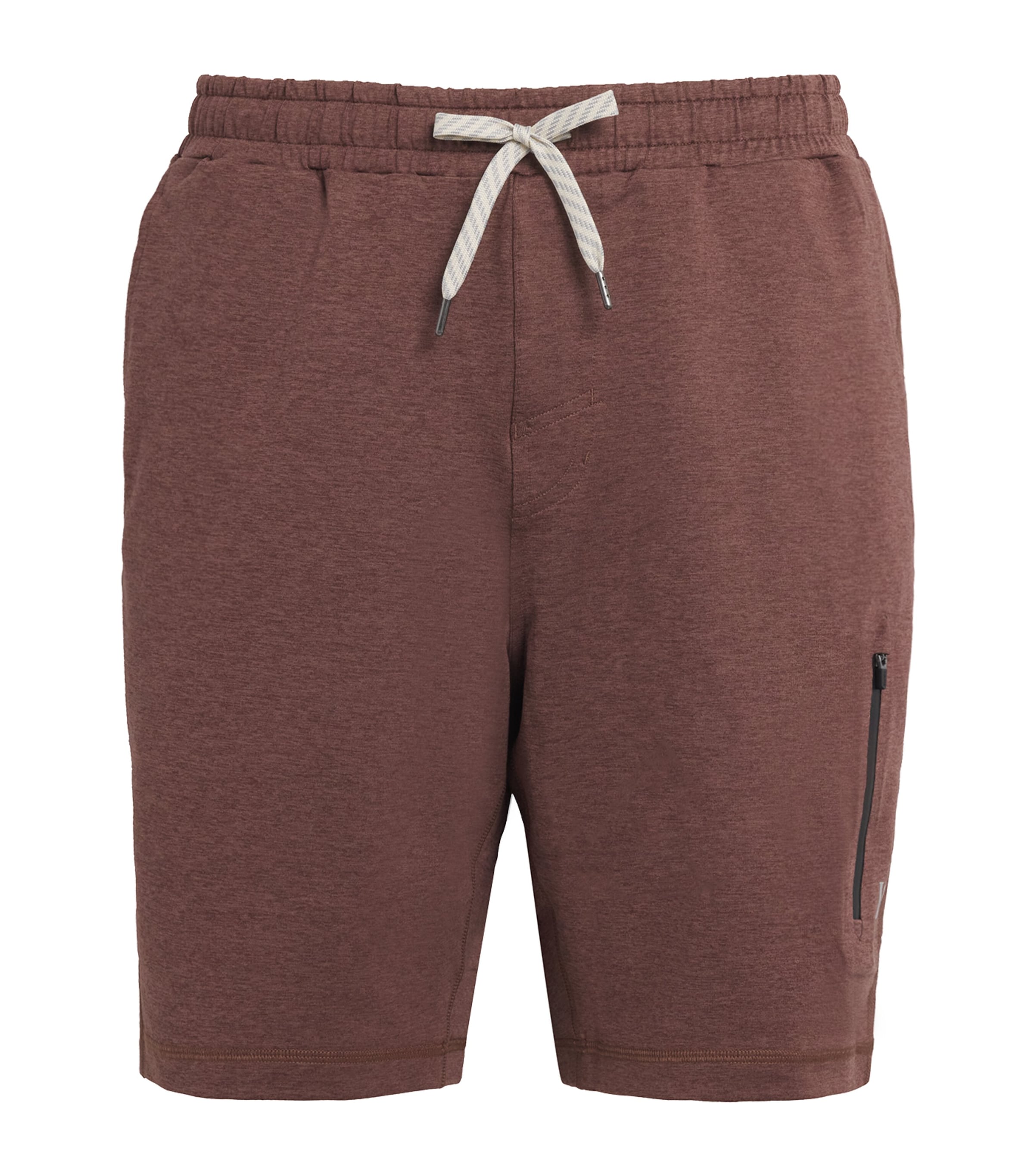 VUORI Mens Sunday Performance Shorts Sah Sable Heather Image 1