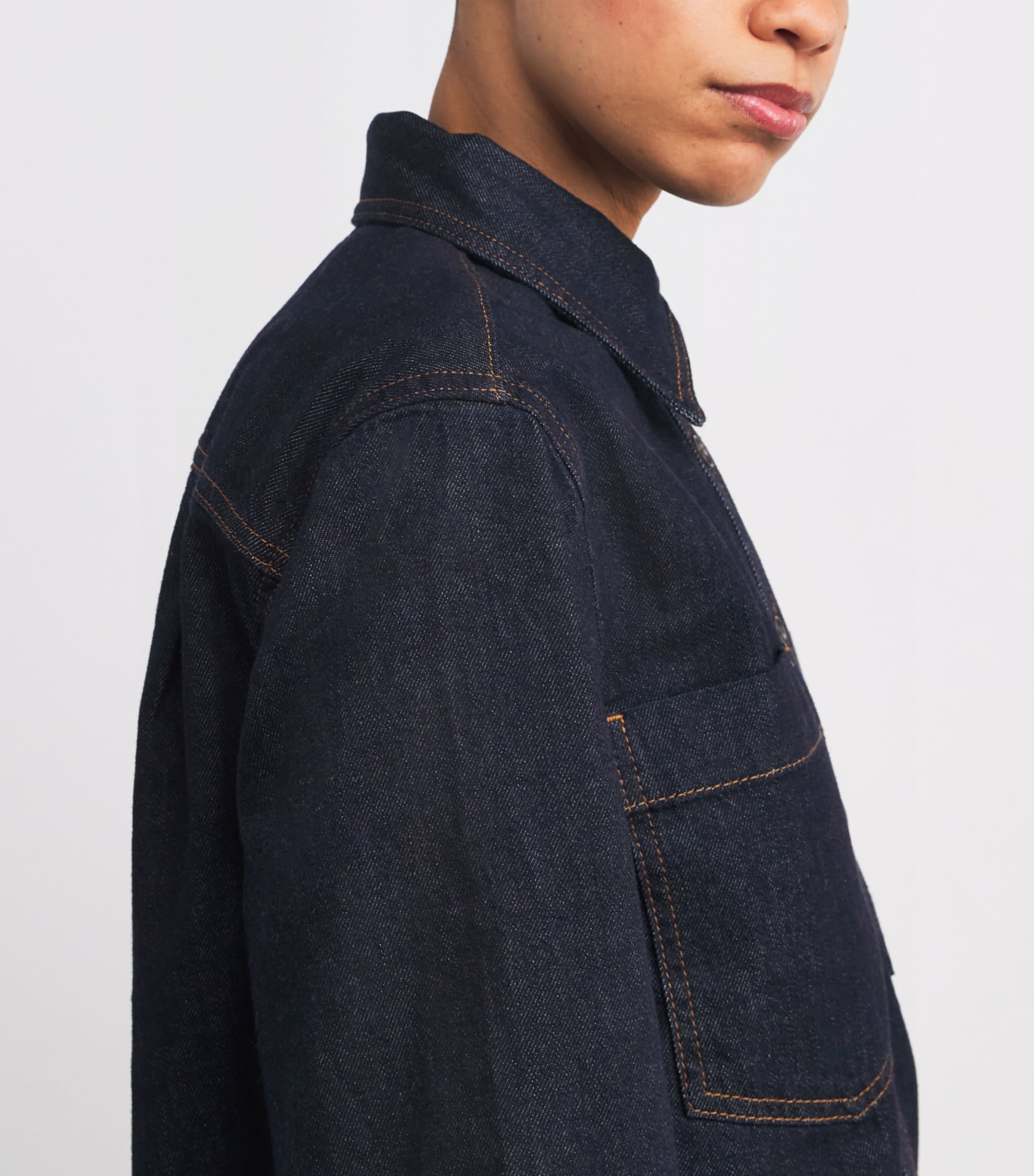 The Polished Denim Shirt RINSE Image 6