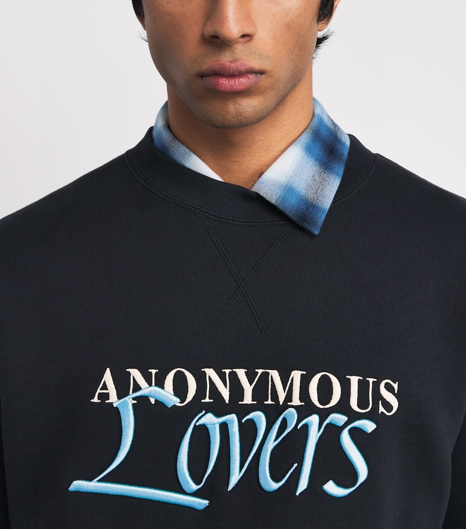 x Dean Sameshima Anonymous Lovers Sweatshirt WASHED BLACK 781 Image 6