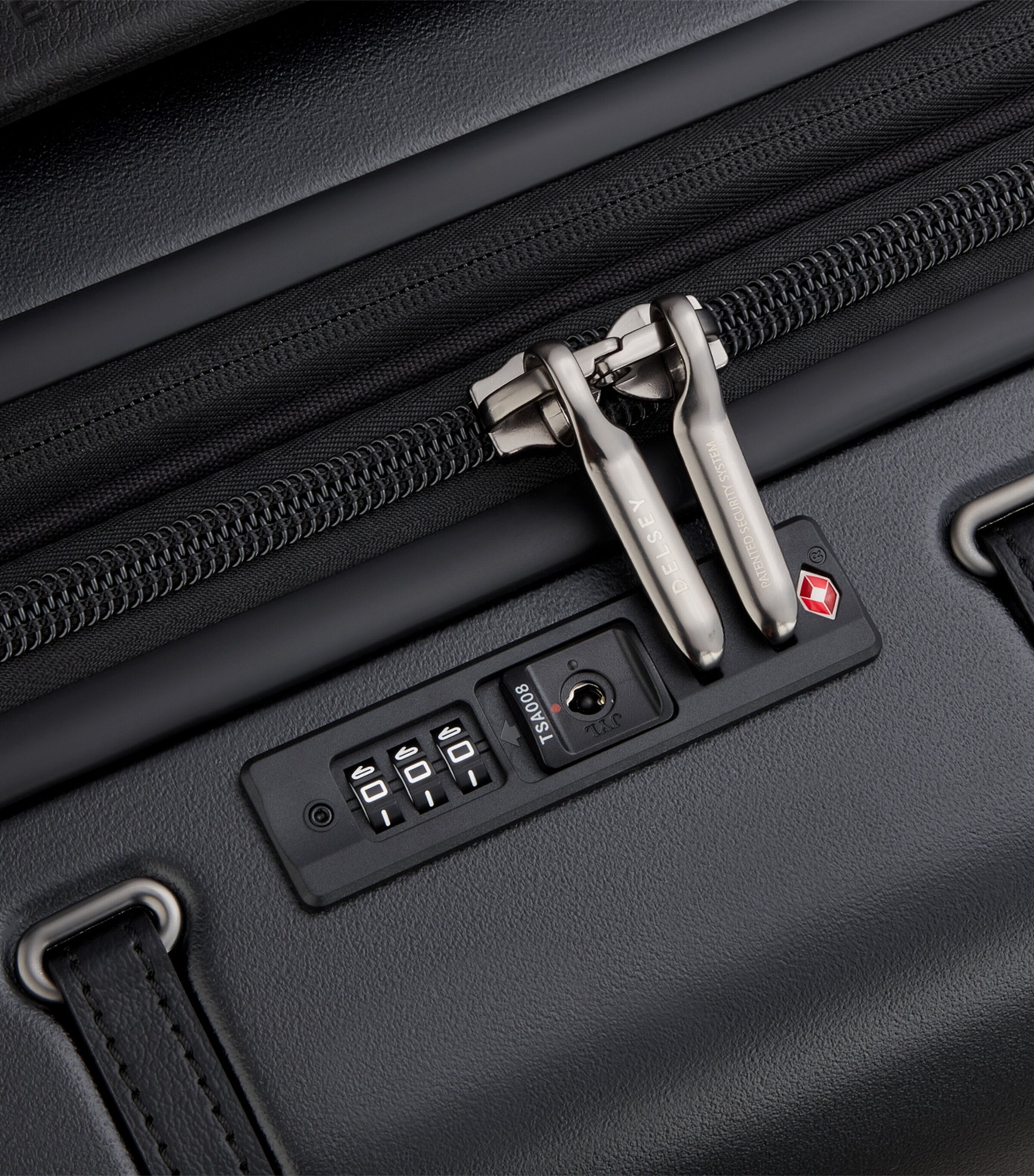 Cadence Expandable Hard Check-In Suitcase (82cm) DEEP BLACK Image 7