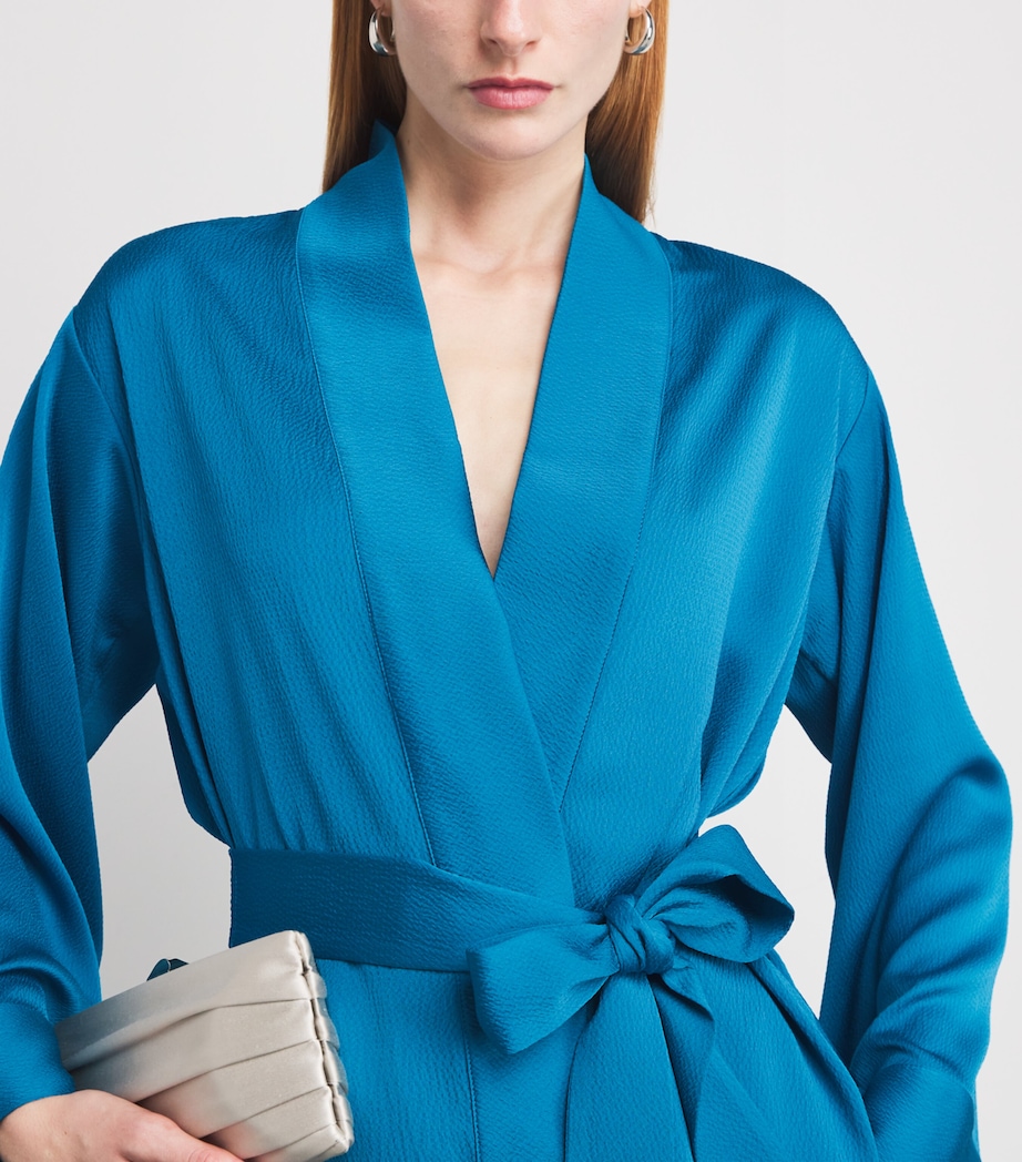 Crinkle Koryeo Blouse LAGUNA BLUE Image 6