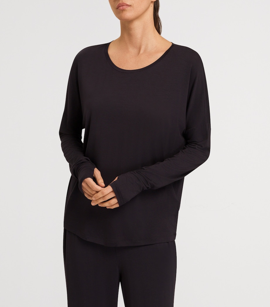 Stretch-Modal Yoga Long-Sleeve Top 2199 Image 2