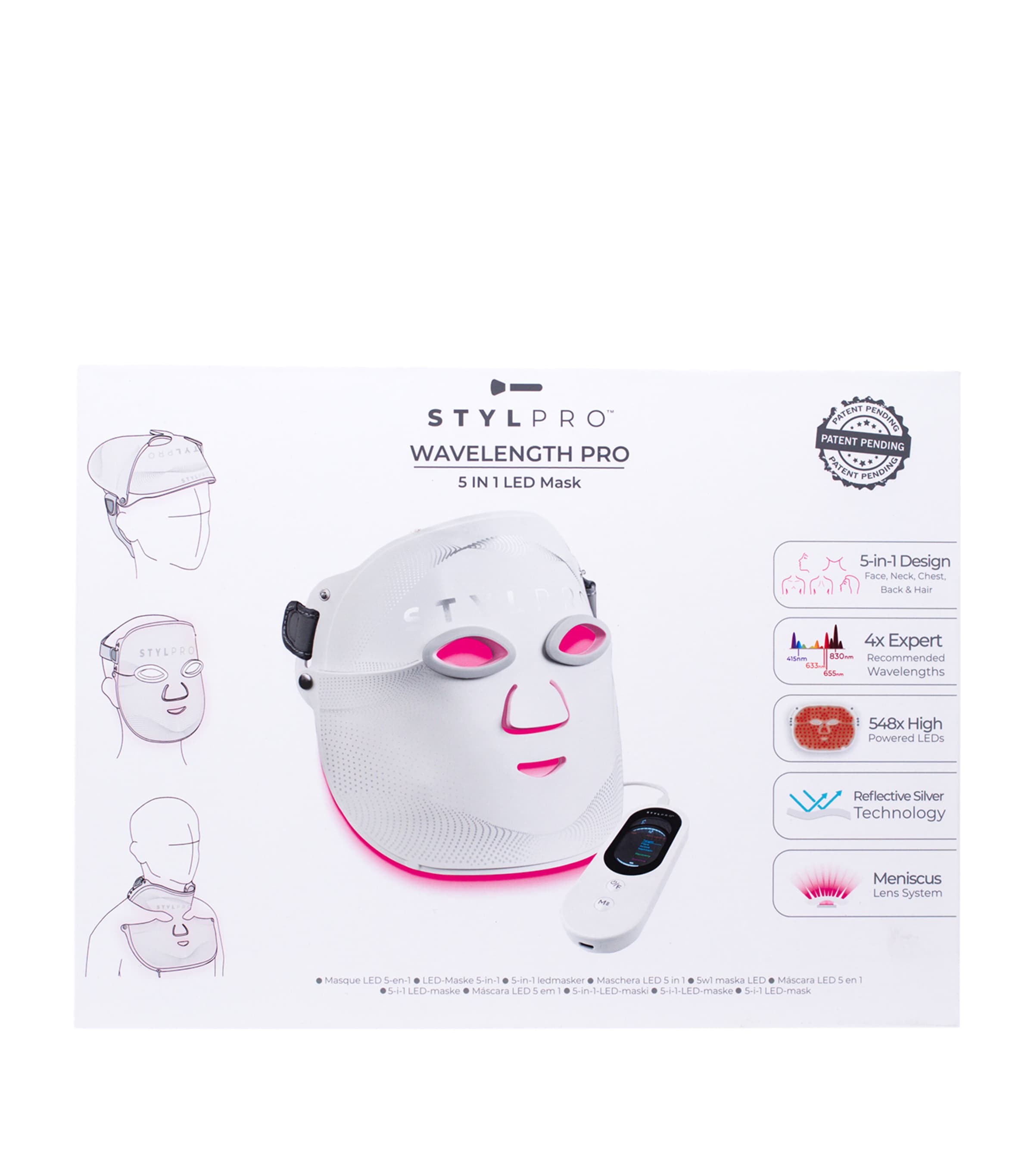 Stylpro Wavelength Pro 5-in-1 Led Mask