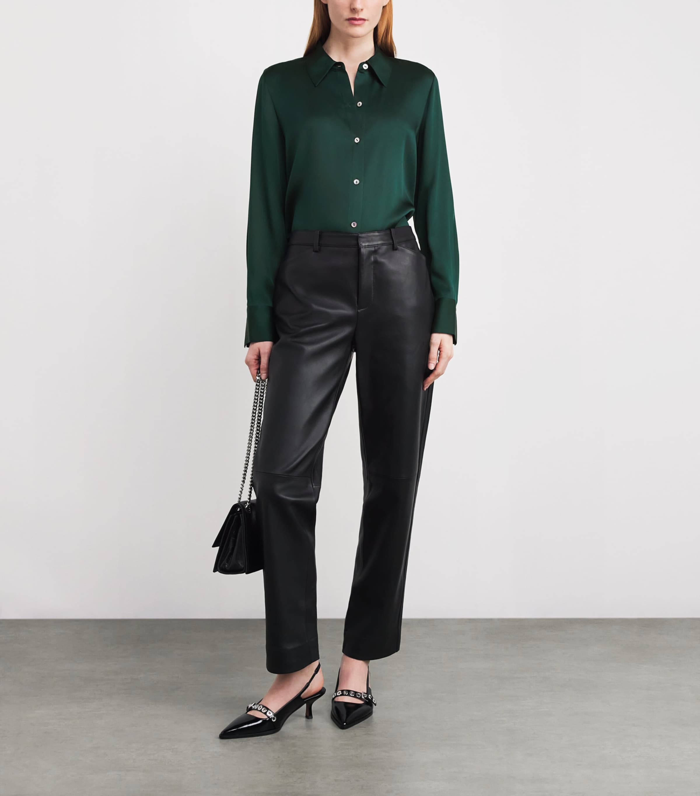 Silk-Blend Shirt 377JUN Image 2