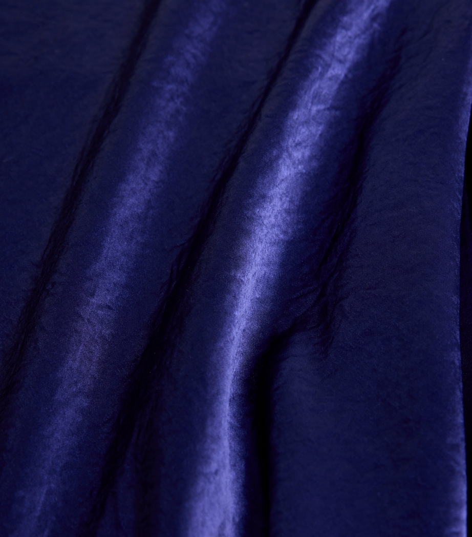 Satin Maxi Dress 424DIR-DEEP IRIS Image 2
