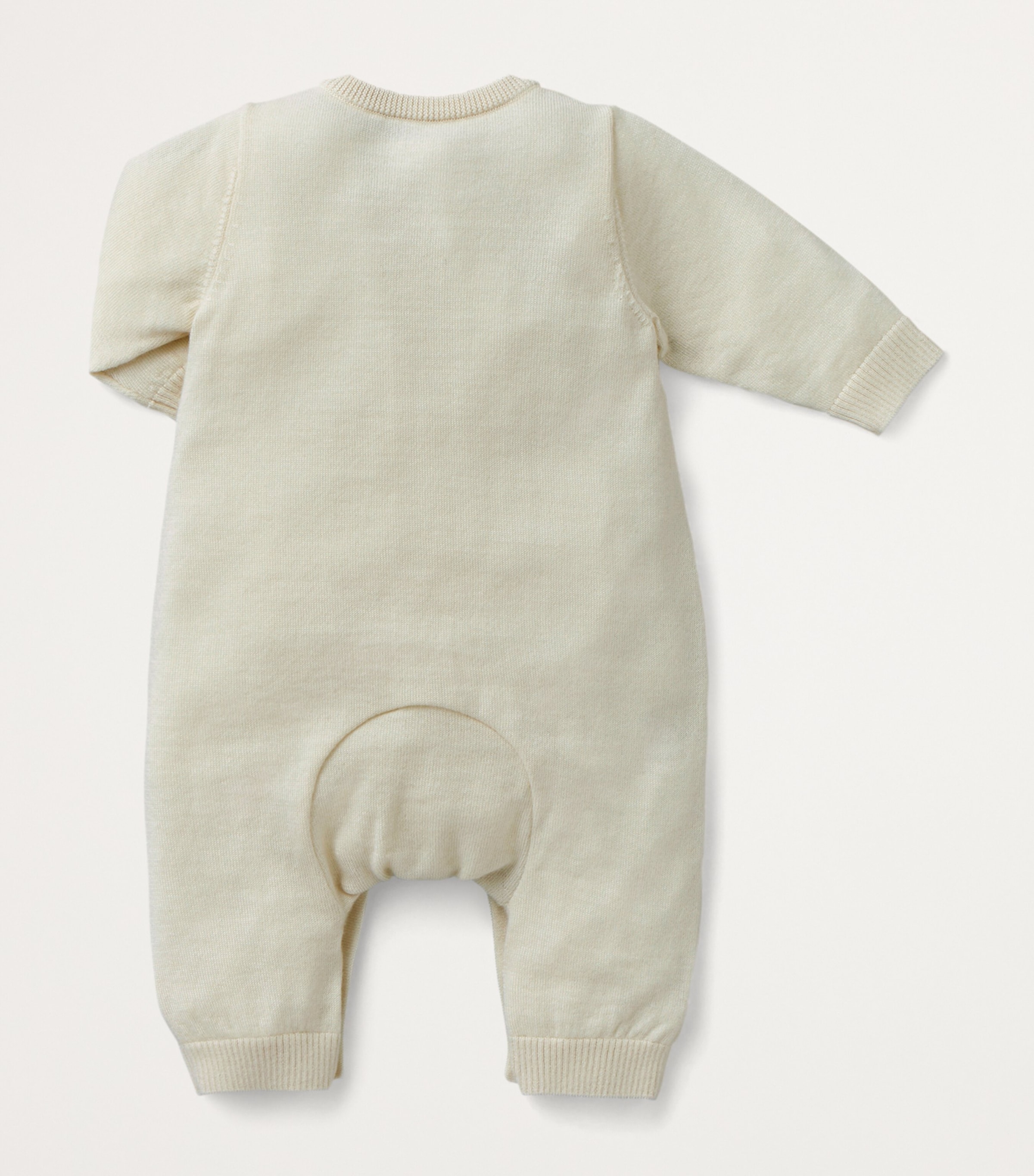 Cashmere Embroidered Playsuit (6-24 Months) 31 Image 3