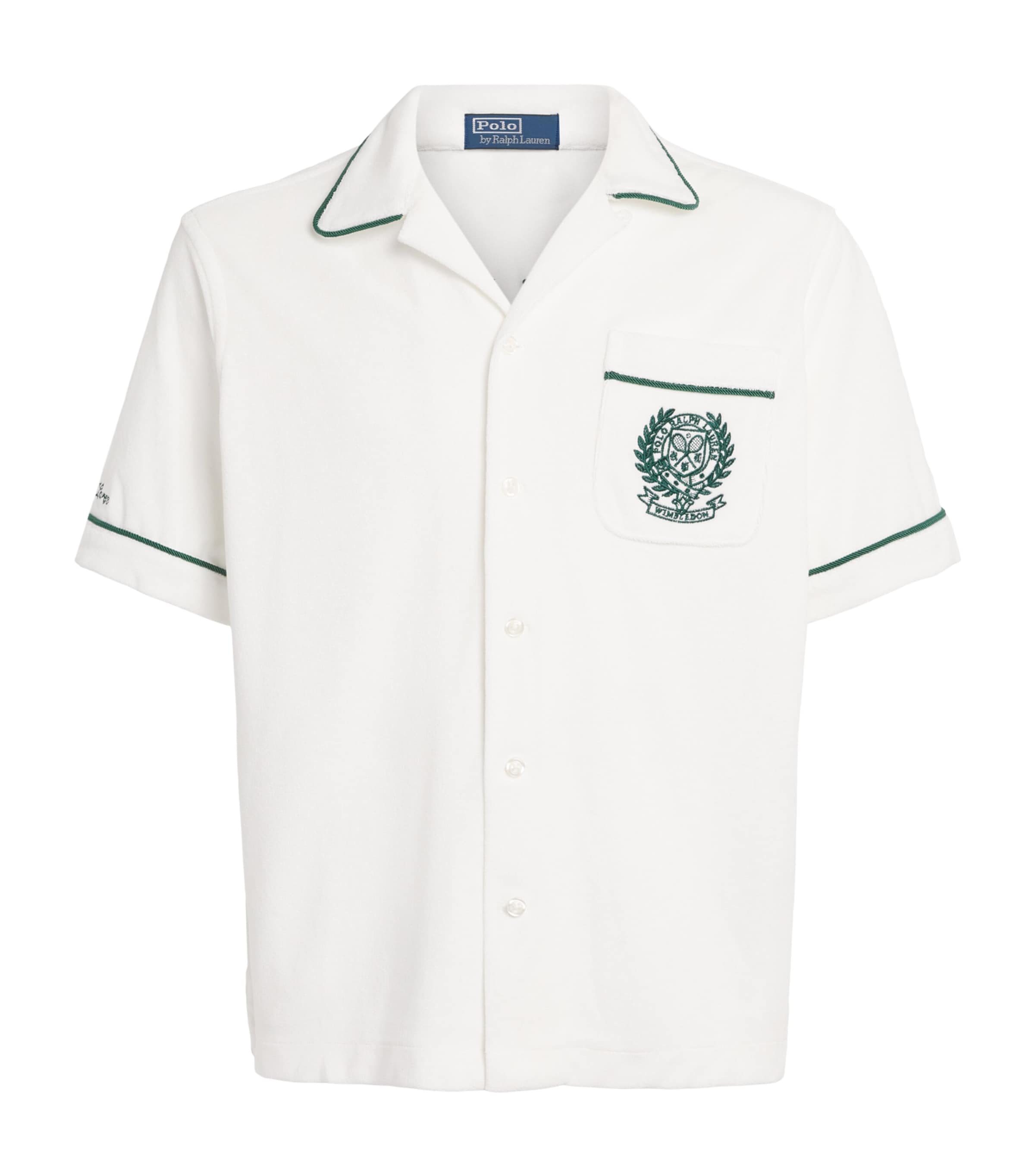 Polo Ralph Lauren White x Wimbledon Cotton Terry Shirt | Harrods US