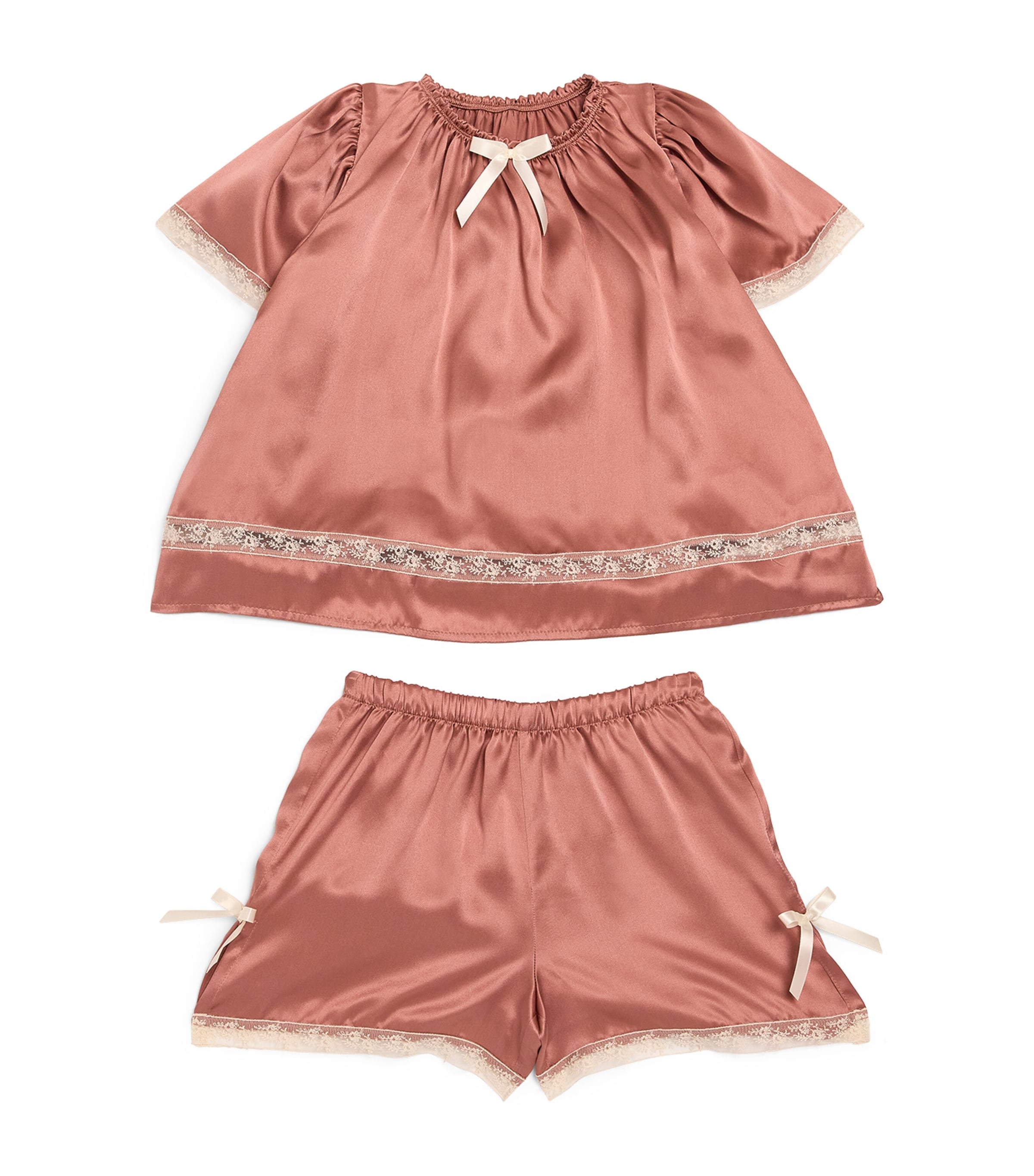 Shop Amiki Carissa Pyjama Set In Pink