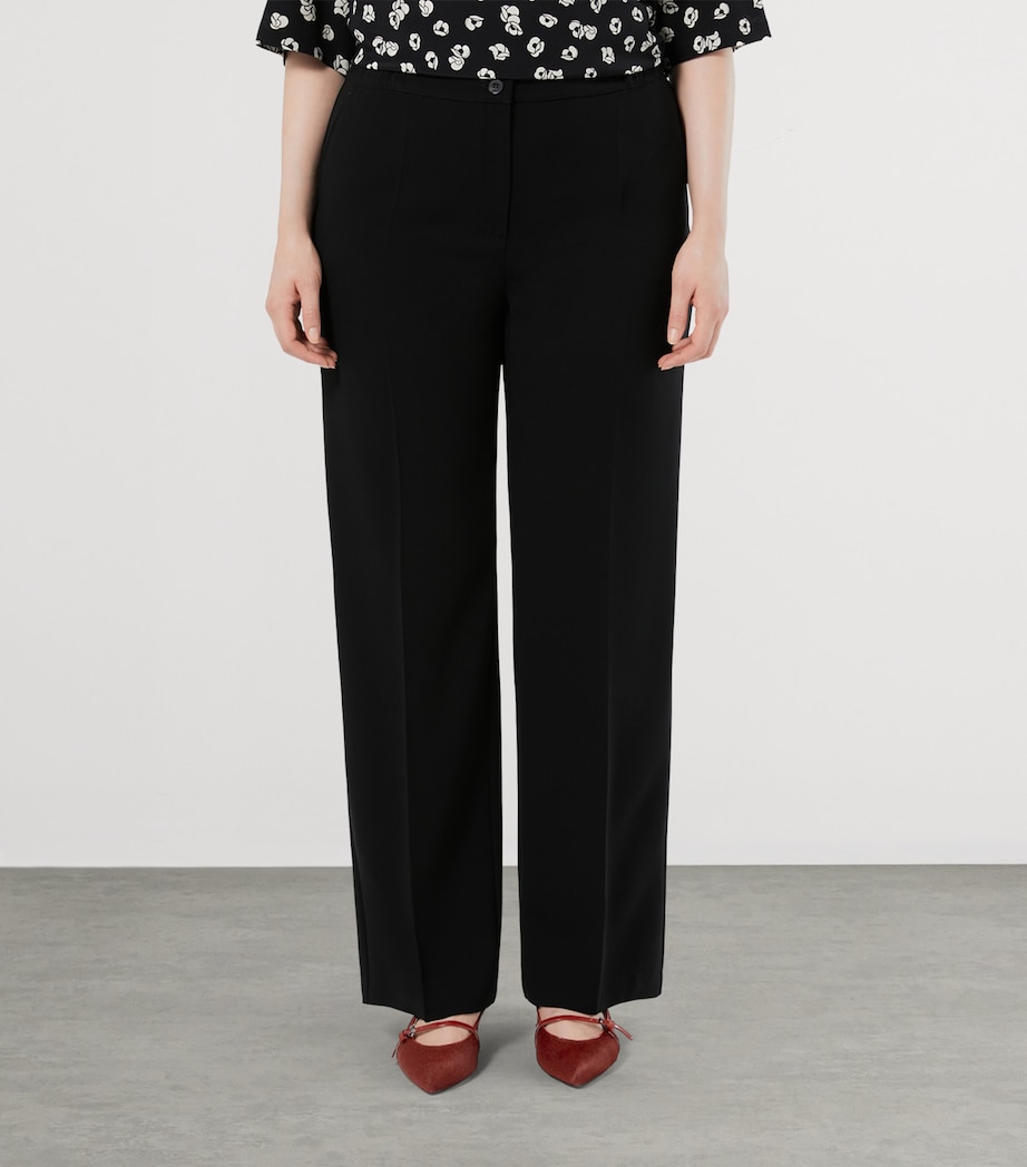 Cady Franz Straight Trousers BLACK Image 2